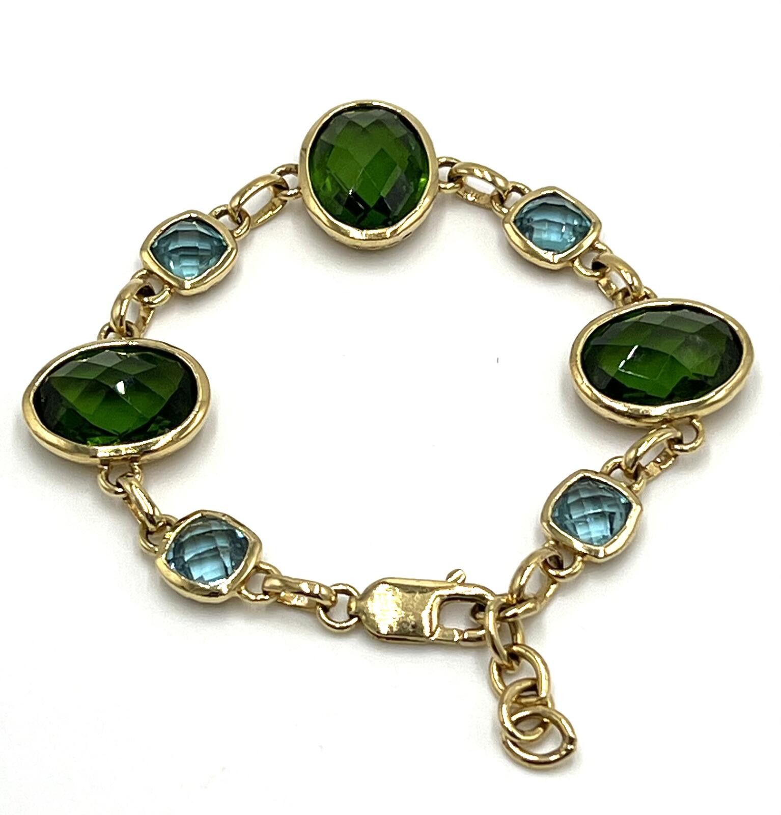 Other Ross Simons Gold-Over-Sterling Silver Emerald Aquamarine Set Size ONE SIZE - 3 Thumbnail