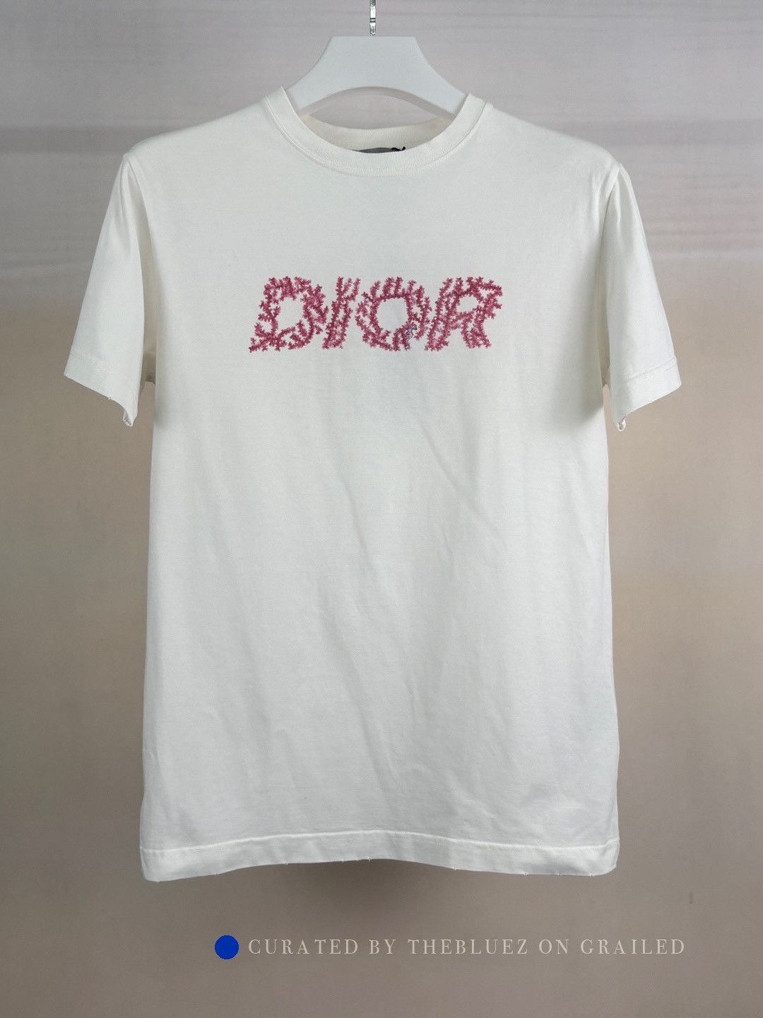 Dior Logo Print Short Sleeve T-Shirt Size US XS / EU 42 / 0 - 1 Thumbnail