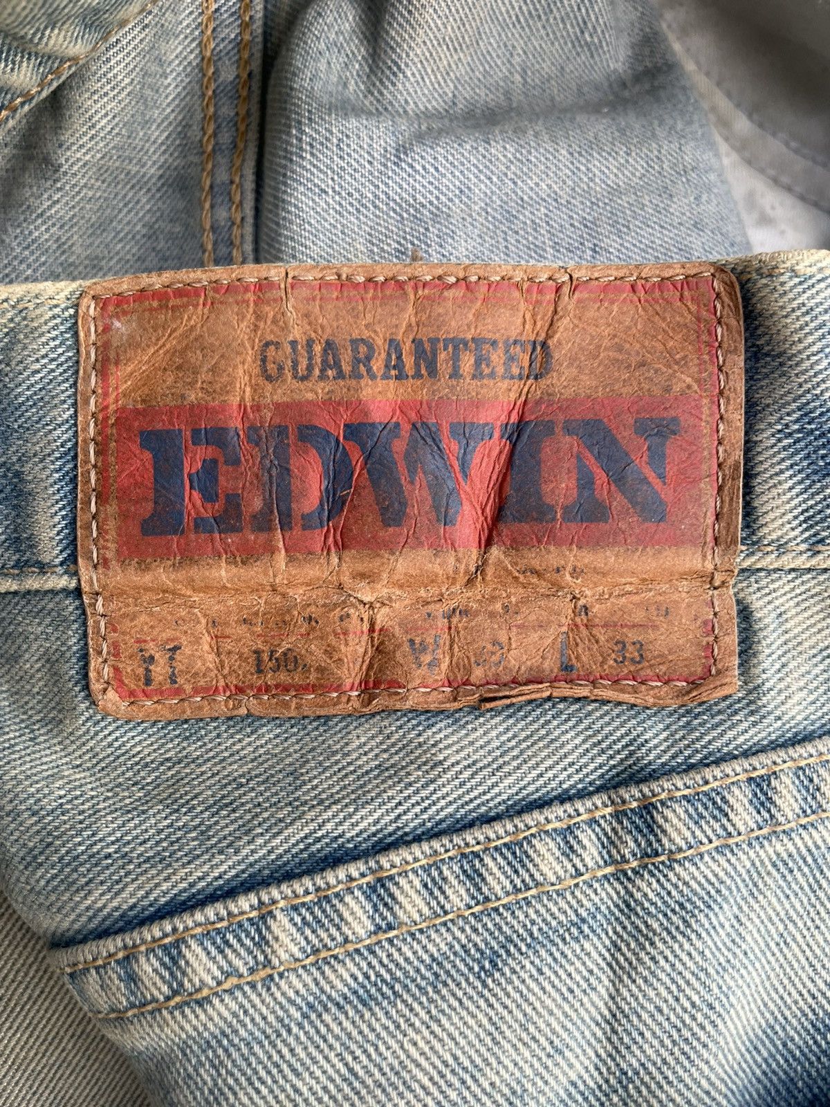 Edwin × Japanese Brand × Vintage Vintage Edwin 1502 Faded Denim Size US 30 / EU 46 - 18 Thumbnail
