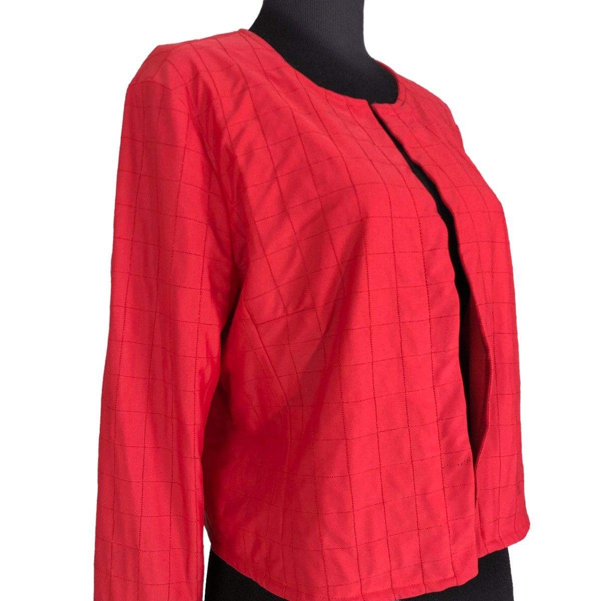 Chanel Chanel Lipstick Red Quilted Nylon Jacket Size S / US 4 / IT 40 - 5 Thumbnail