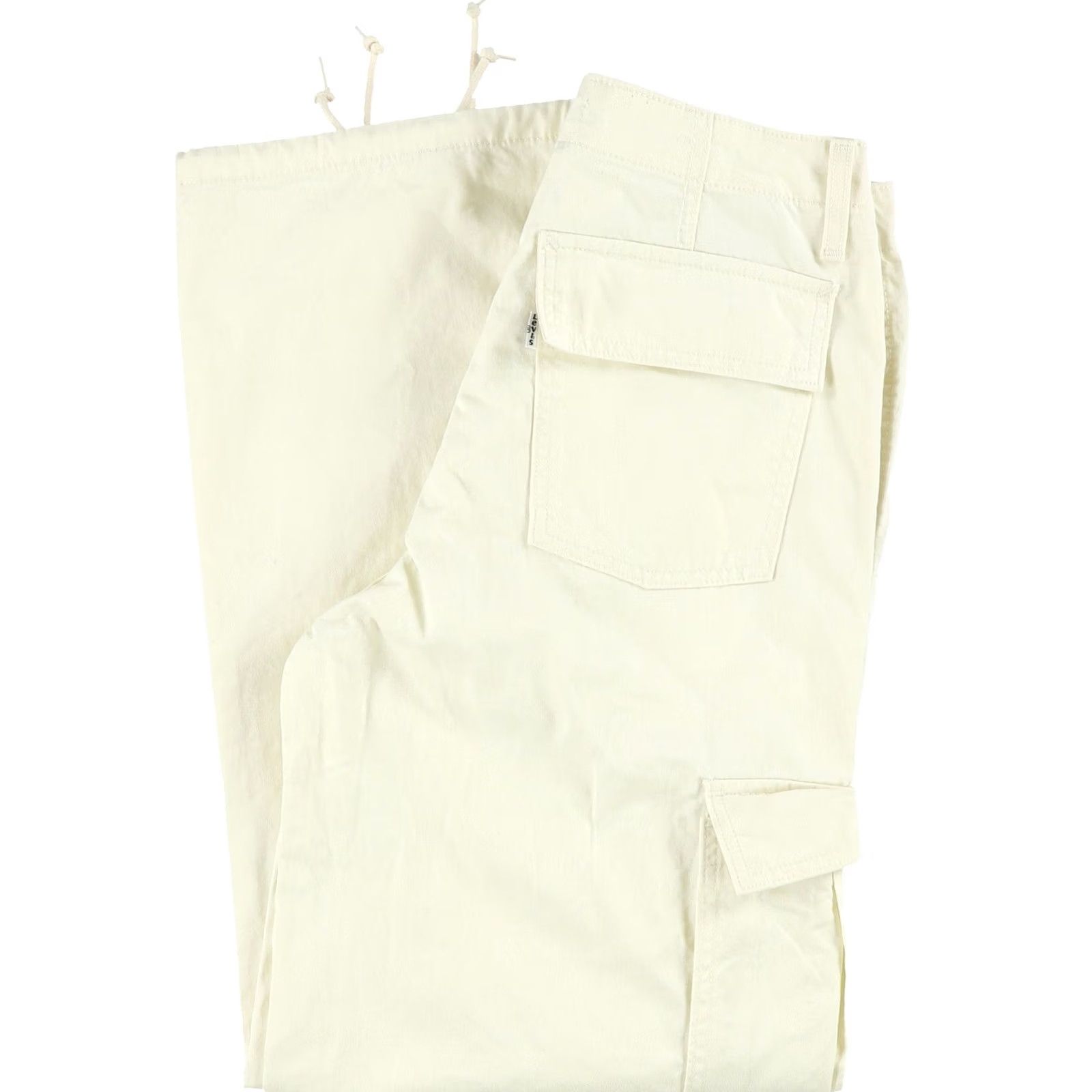 Levi's Levi's Womens 94 Baggy Straight Leg Cargo Casual Pants natural 27 Size 27" / US 4 / IT 40 - 2 Thumbnail