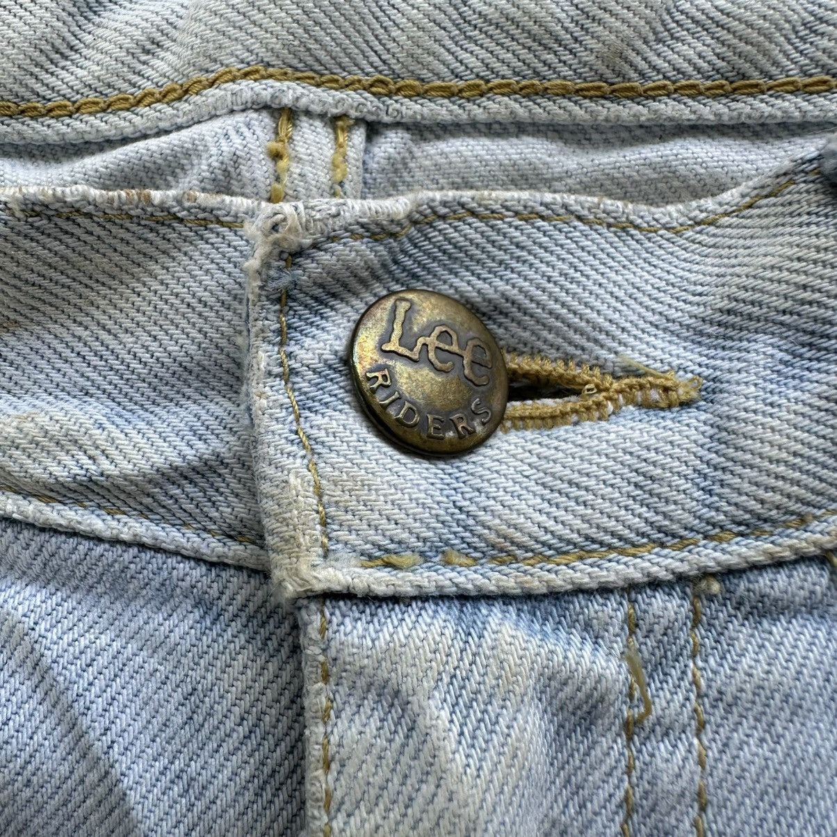 Japanese Brand Vintage Lee Lightwash Distressed Faded Denim Jean Pant W32 Size US 32 / EU 48 - 4 Thumbnail