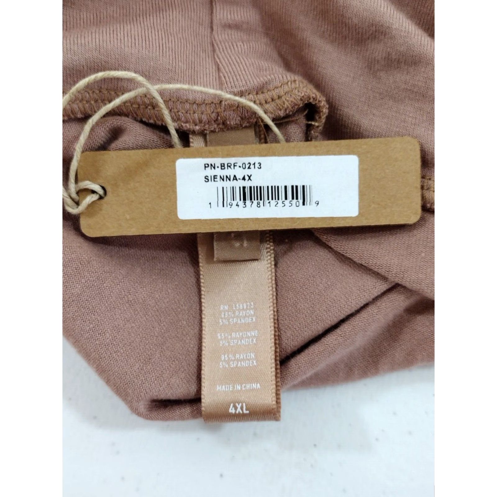 SKIMS SKIMS Panties Women Brief Sleep Color Sienna 4X Plus Size High Rise Waist Breathable Opaque Pack 1 PN-BRF-0213 Size 40" / US 18 - 5 Thumbnail