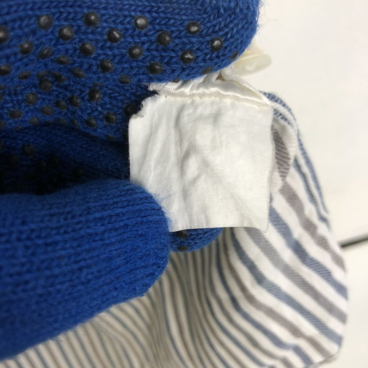 Issey Miyake × Japanese Brand × Vintage 💥ISSEY MIYAKE IM DENIM STRIPE BUTTON SHIRT Size US L / EU 52-54 / 3 - 9 Thumbnail