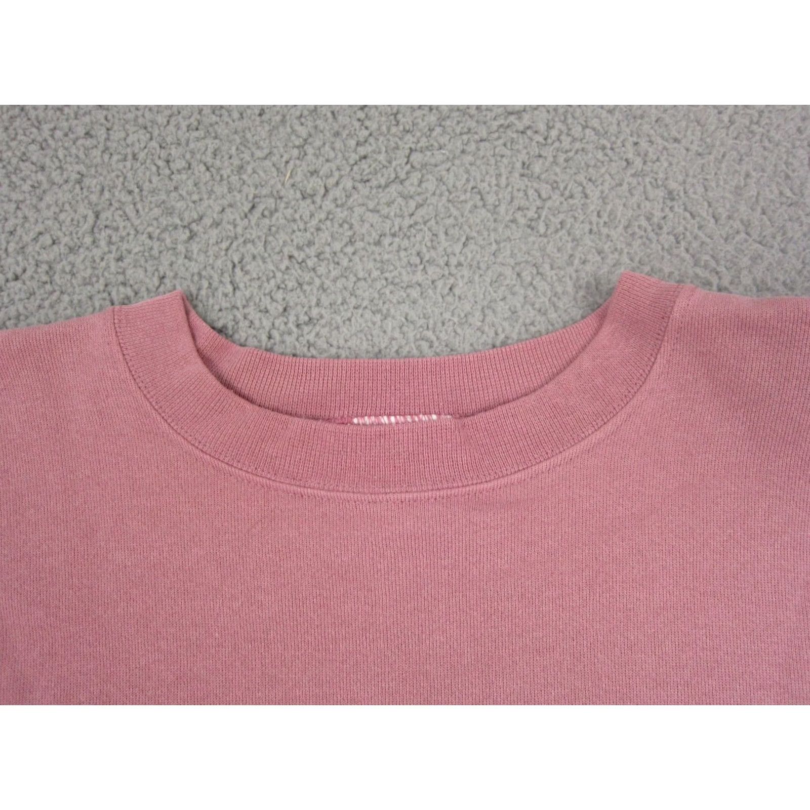 Vintage VINTAGE Pro Spirit Sweatshirt Large Pink Blank USA Made 90s Sweater Womens Size L / US 10 / IT 46 - 3 Thumbnail