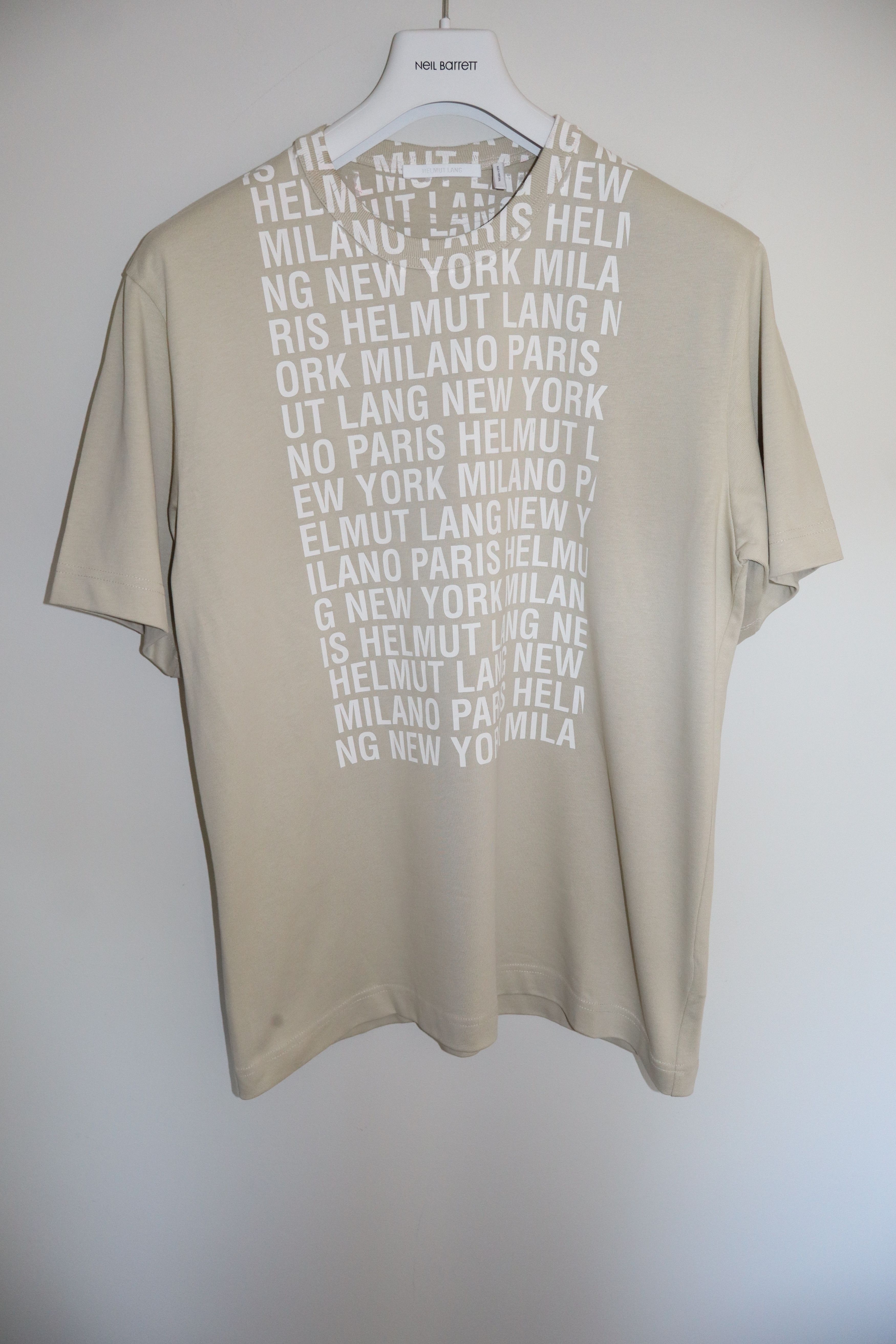 Helmut Lang Logo print t-shirt Size US M / EU 48-50 / 2 - 1 Thumbnail