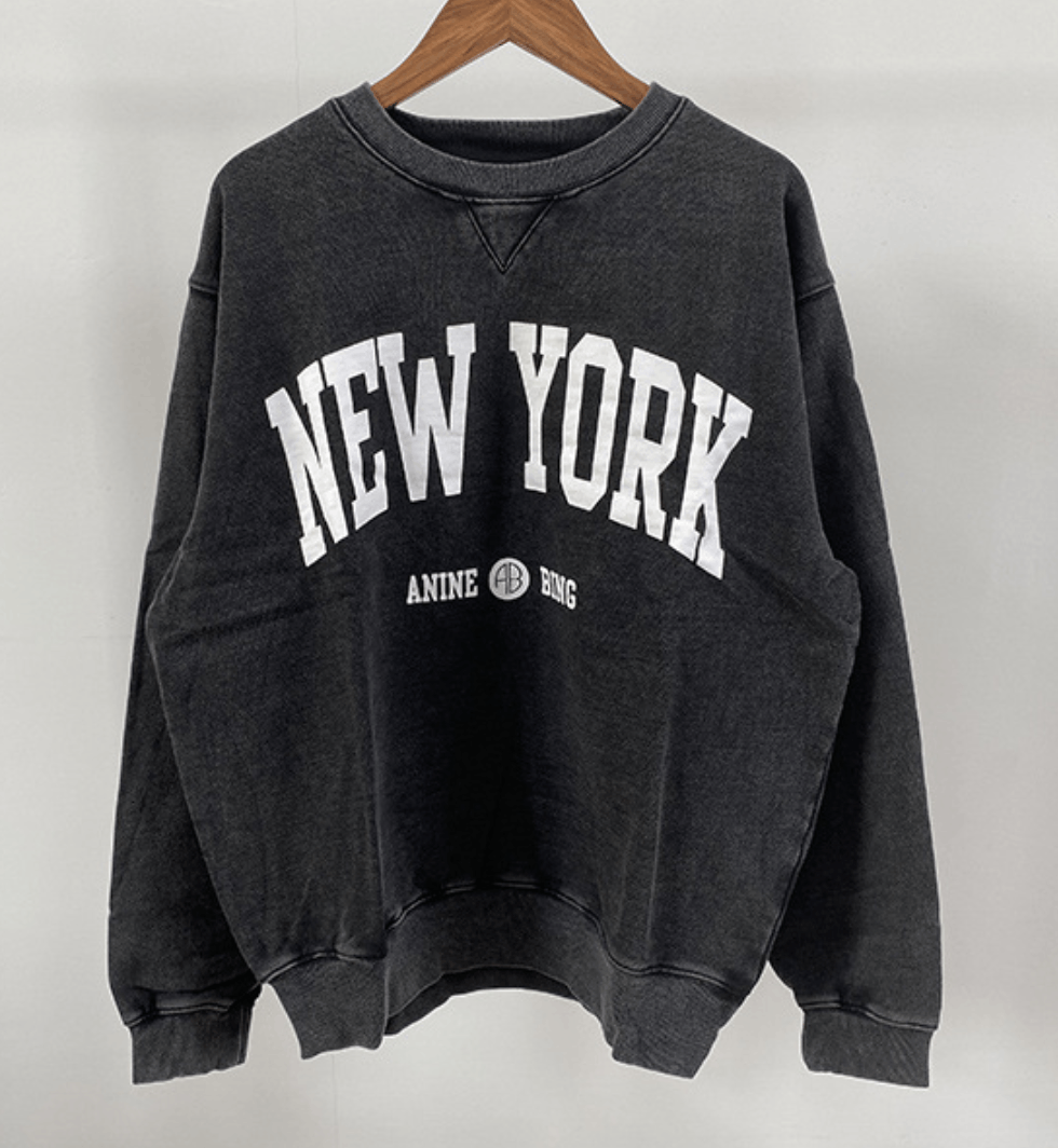 Anine Bing Anine Bing Ramona New York Sweatshirt Size M / US 6-8 / IT 42-44 - 1 Thumbnail