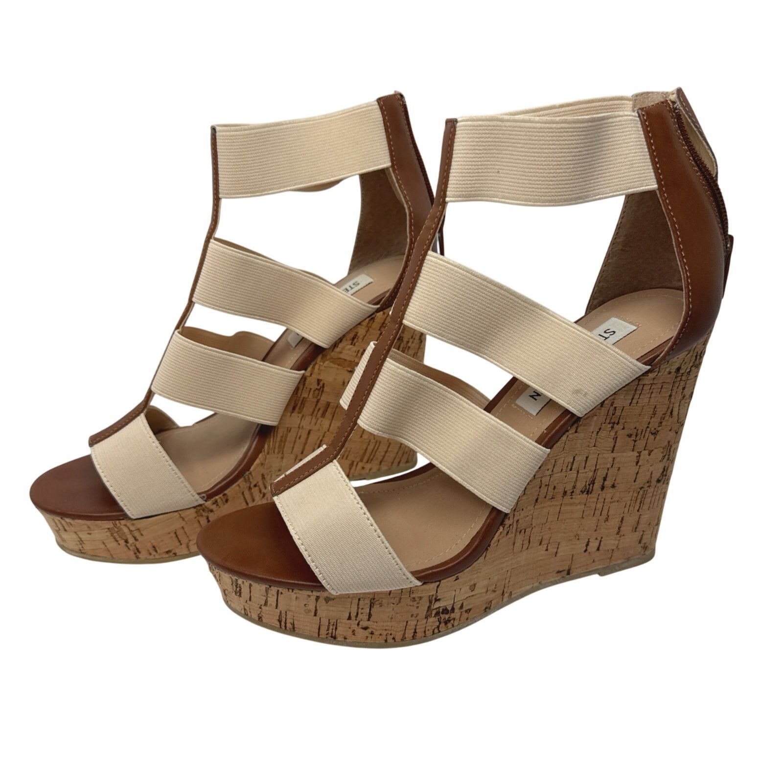 Steve Madden Steve Madden Selinah Cork Wedge Sandals | 8 Size US 8 / IT 38 - 3 Thumbnail