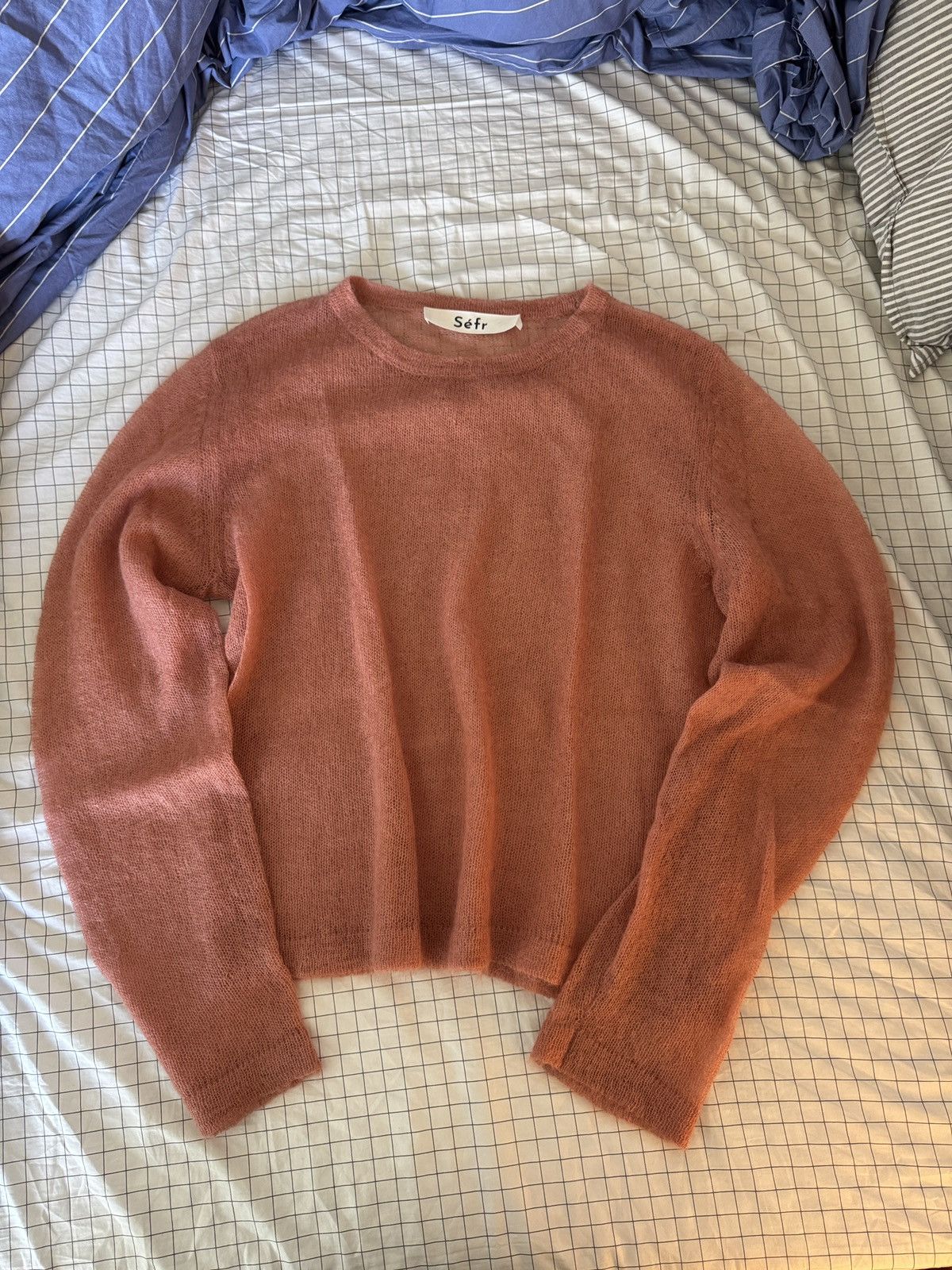 Sefr Sefr Mohair Sweater Knit Loose Gauge Rare Size US M / EU 48-50 / 2 - 7 Thumbnail