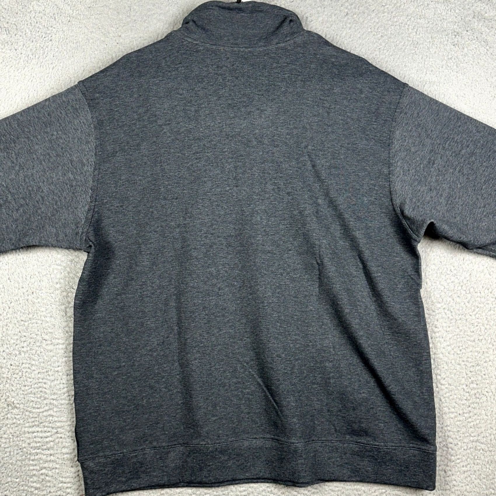 Nike Nike Yoga Sweatshirt Mens XL Grey Dri-FIT Loose Fit Quarter Zip Pullover Size US XL / EU 56 / 4 - 3 Thumbnail