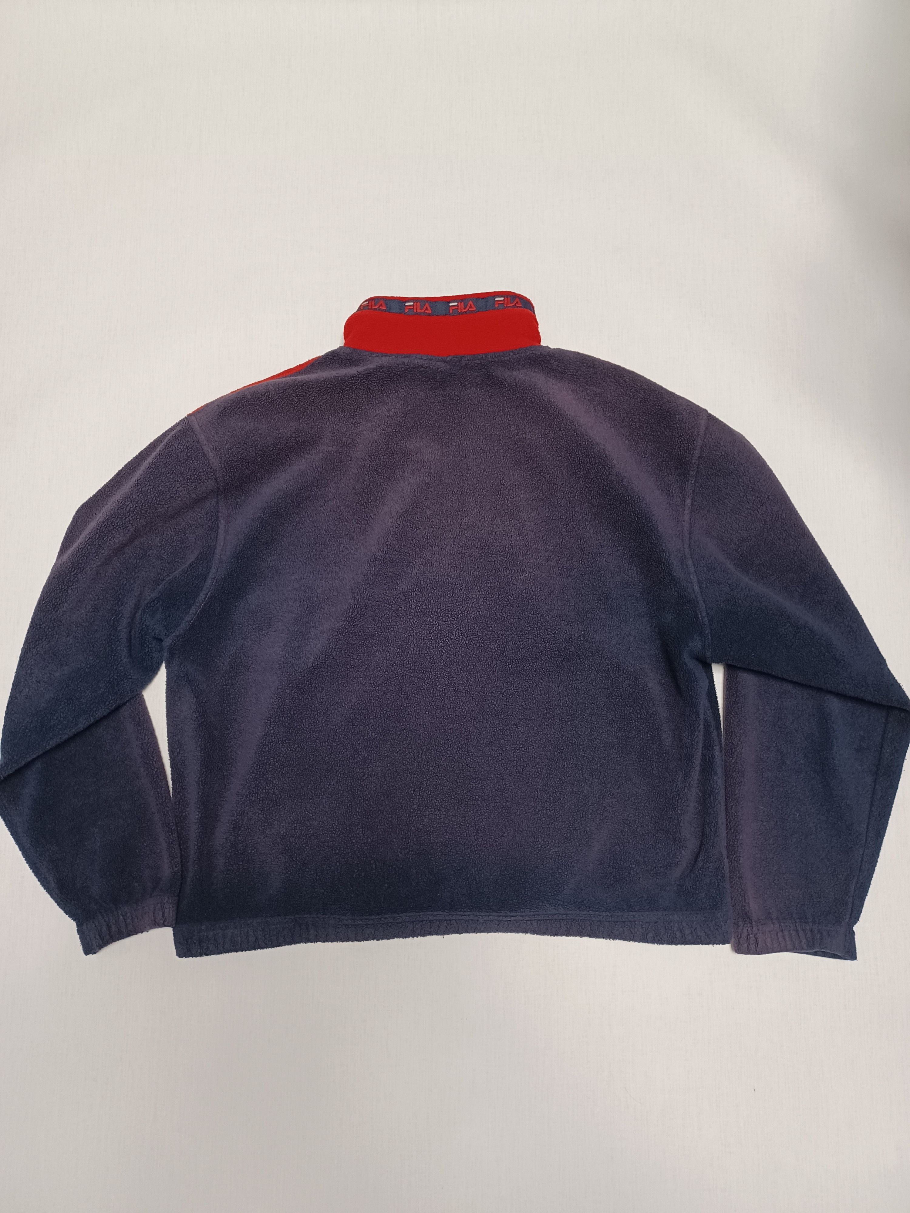 Fila Made in Canada vintage Fila fleece jacket biglogo Size US S / EU 44-46 / 1 - 2 Thumbnail