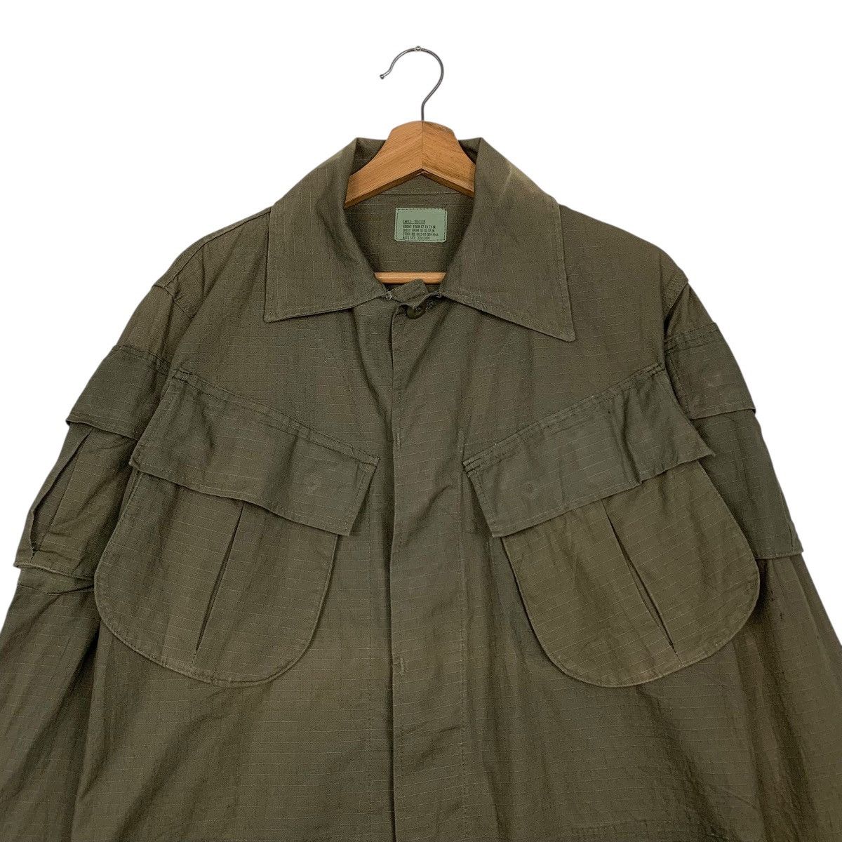 Vintage Vintage Grosbec 3d Pocket Military Jacket Size US S / EU 44-46 / 1 - 2 Thumbnail