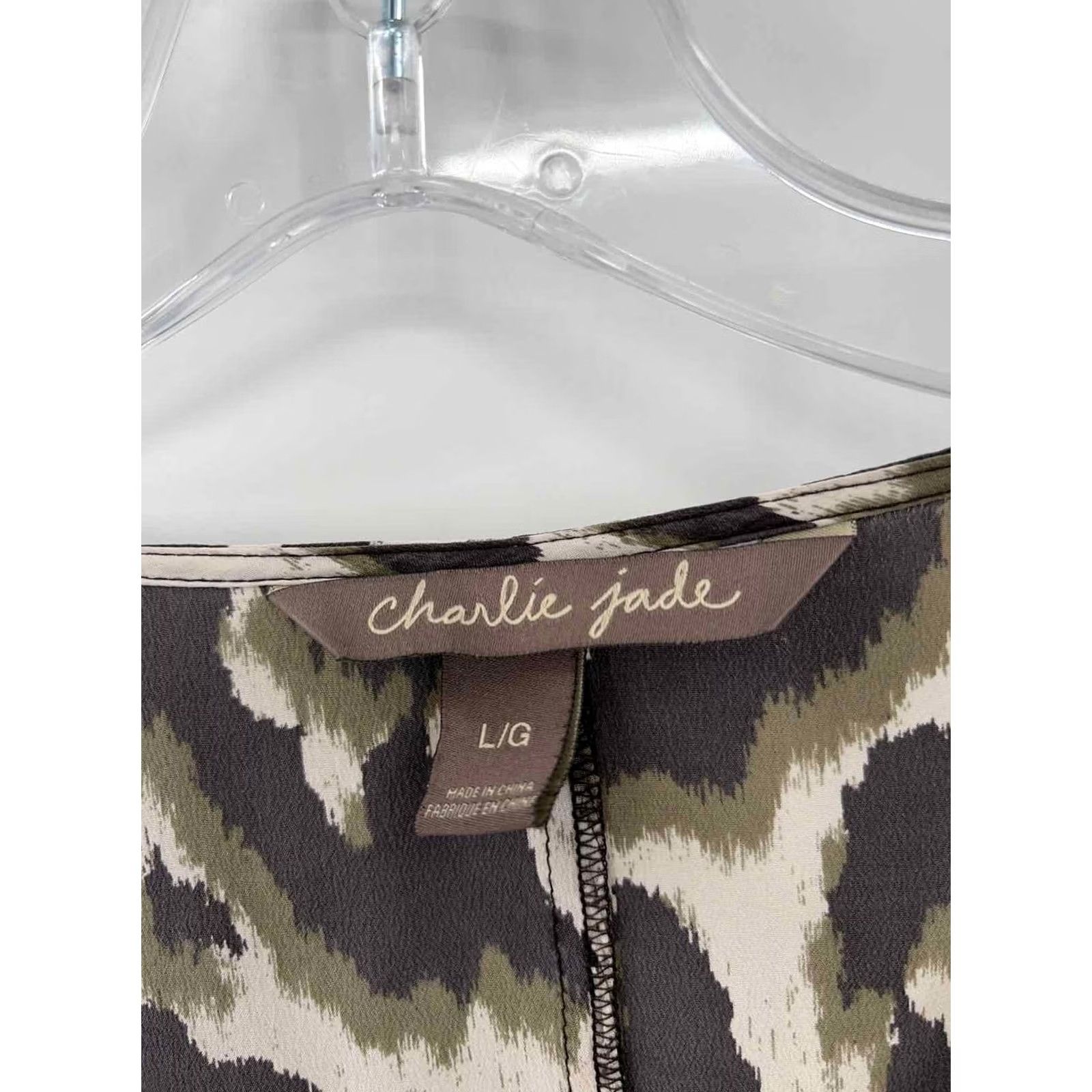 Vintage Charlie Jade Grey Large Short Sleeve Romper Size 36" / US 14 / IT 50 - 3 Thumbnail