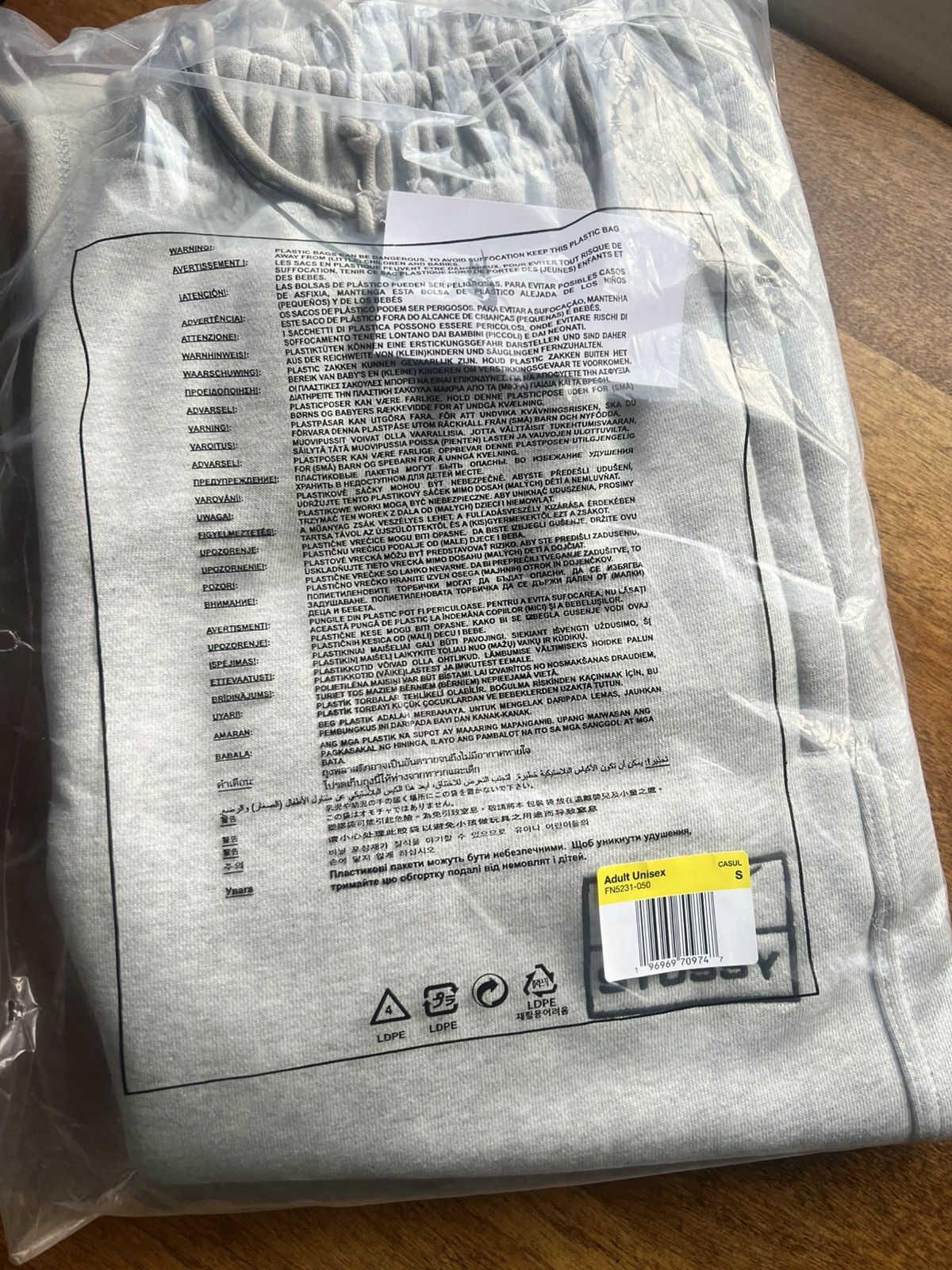 Nike × Stussy Stussy Nike Heather Grey Fleece Pants Size US 30 / EU 46 - 3 Thumbnail