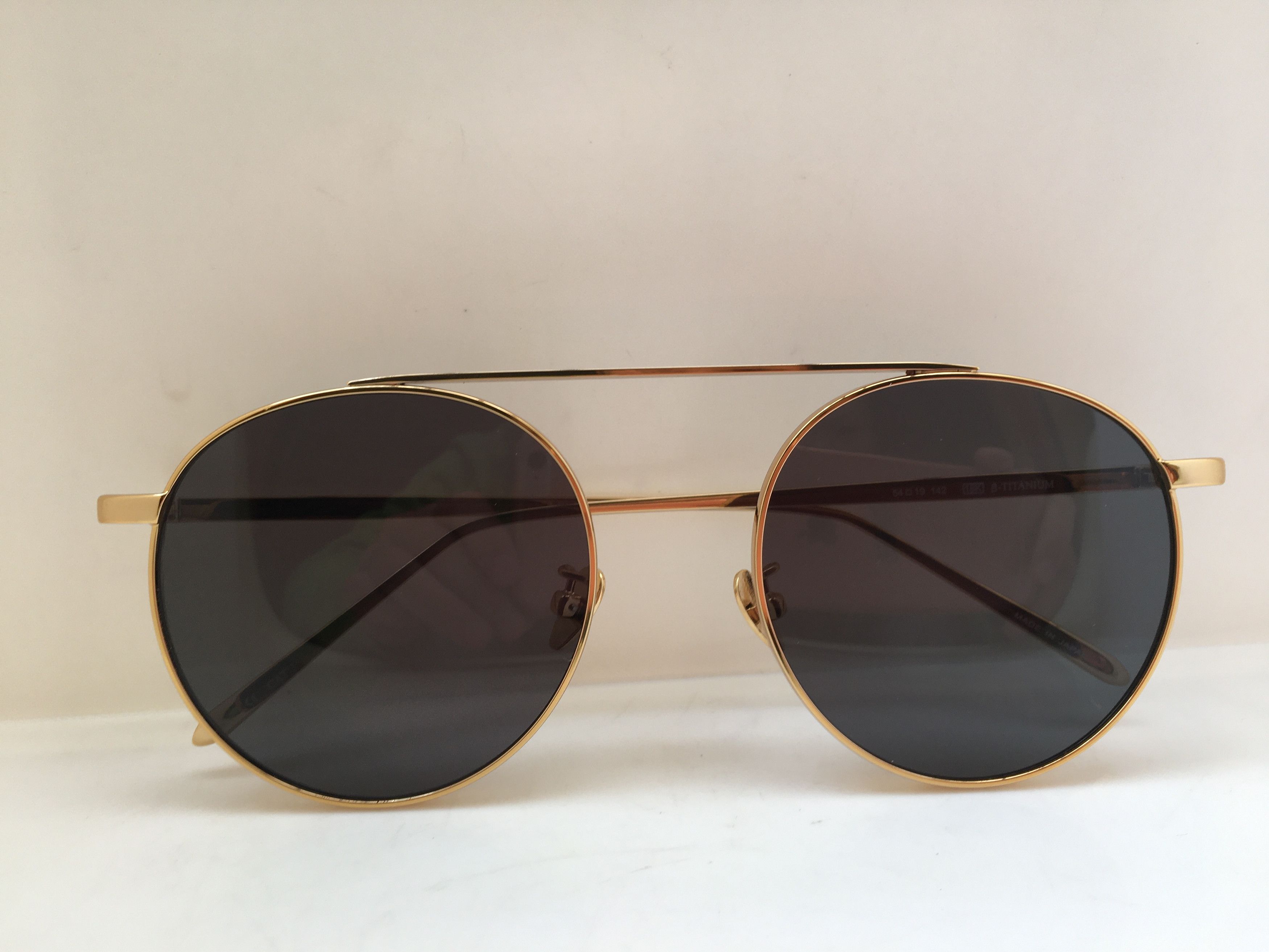 Other Gold Titanium Round Sunglasses Frame ROCKABILLY Size ONE SIZE - 6 Thumbnail