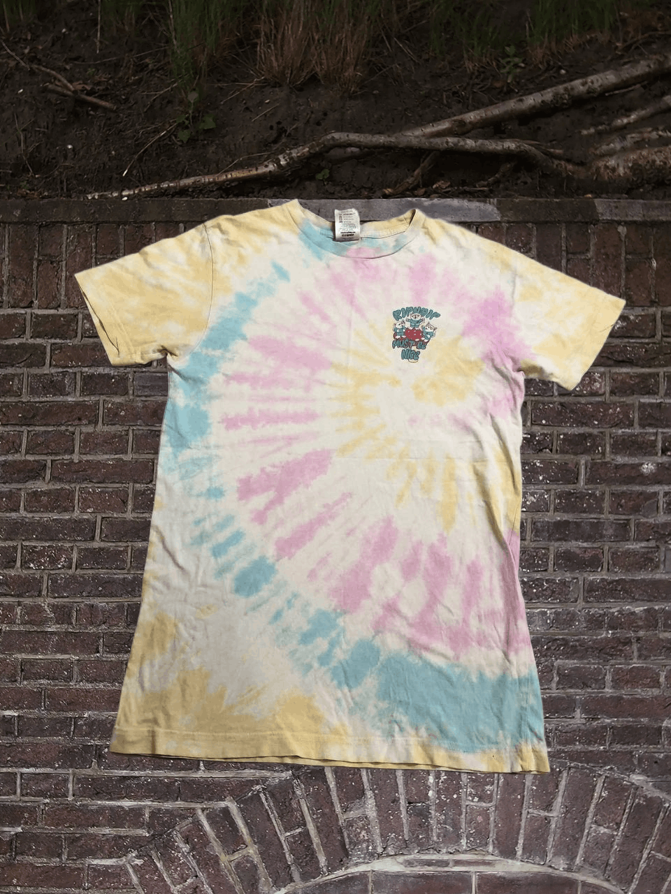 RIPNDIP RIP N DIP ALIEN NERM TEE GOLD RAINBOW Size US S / EU 44-46 / 1 - 1 Thumbnail
