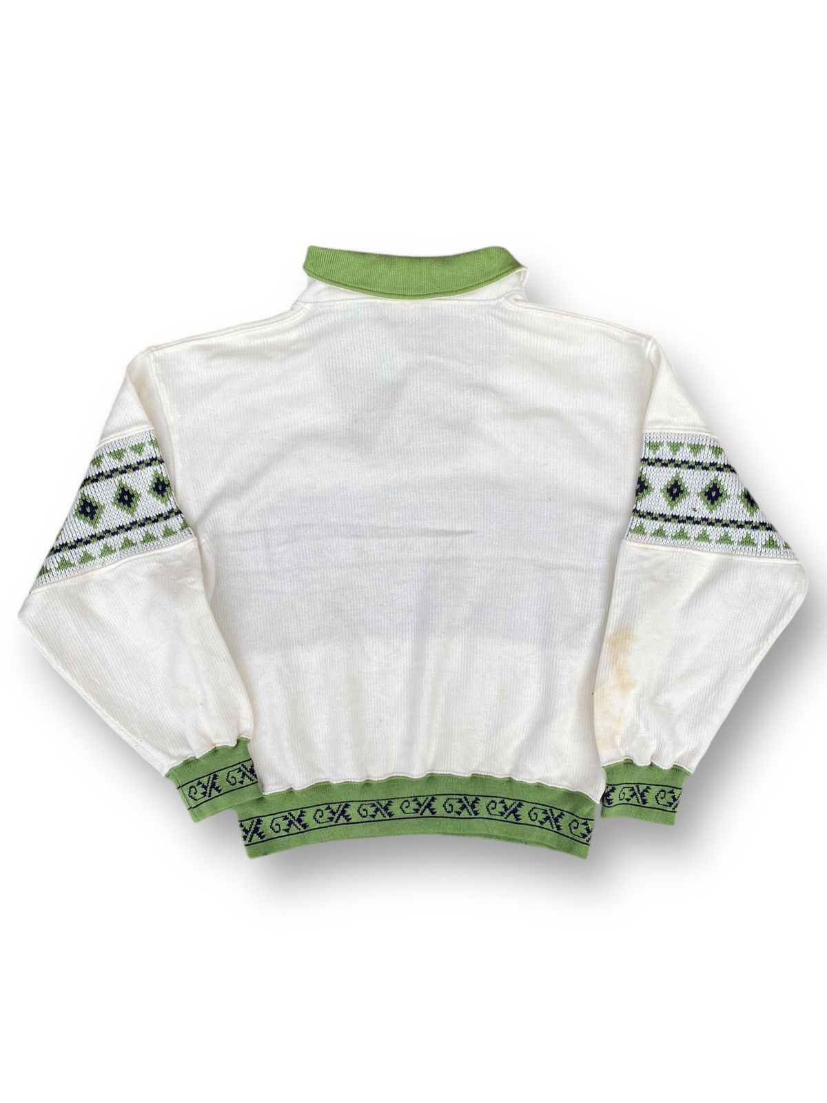 Kappa × Vintage Vintage Kappa Sweatshirt Knitwear Navajo Design. #D7 Size US L / EU 52-54 / 3 - 4 Thumbnail