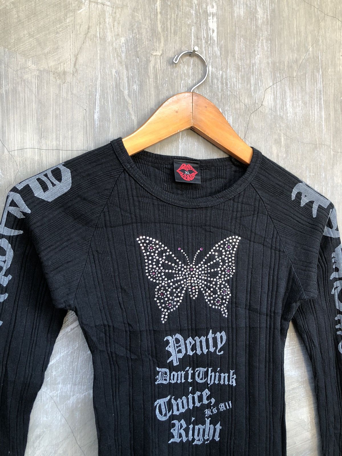 If Six Was Nine Y2K Penty’s Longsleeve Chrome Hearts Style Size XL / US 12-14 / IT 48-50 - 6 Thumbnail