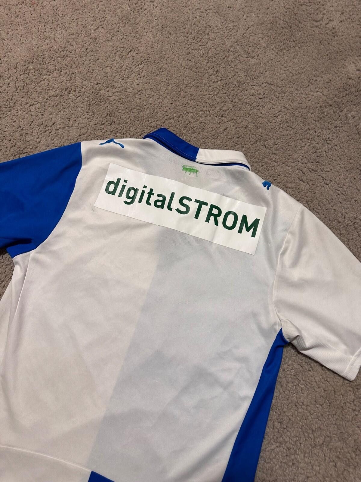 Puma GRASSHOPPERS-CLUB ZURICH 2014 HOME SHIRT PUMA JERSEY SOCCER Size US M / EU 48-50 / 2 - 7 Thumbnail