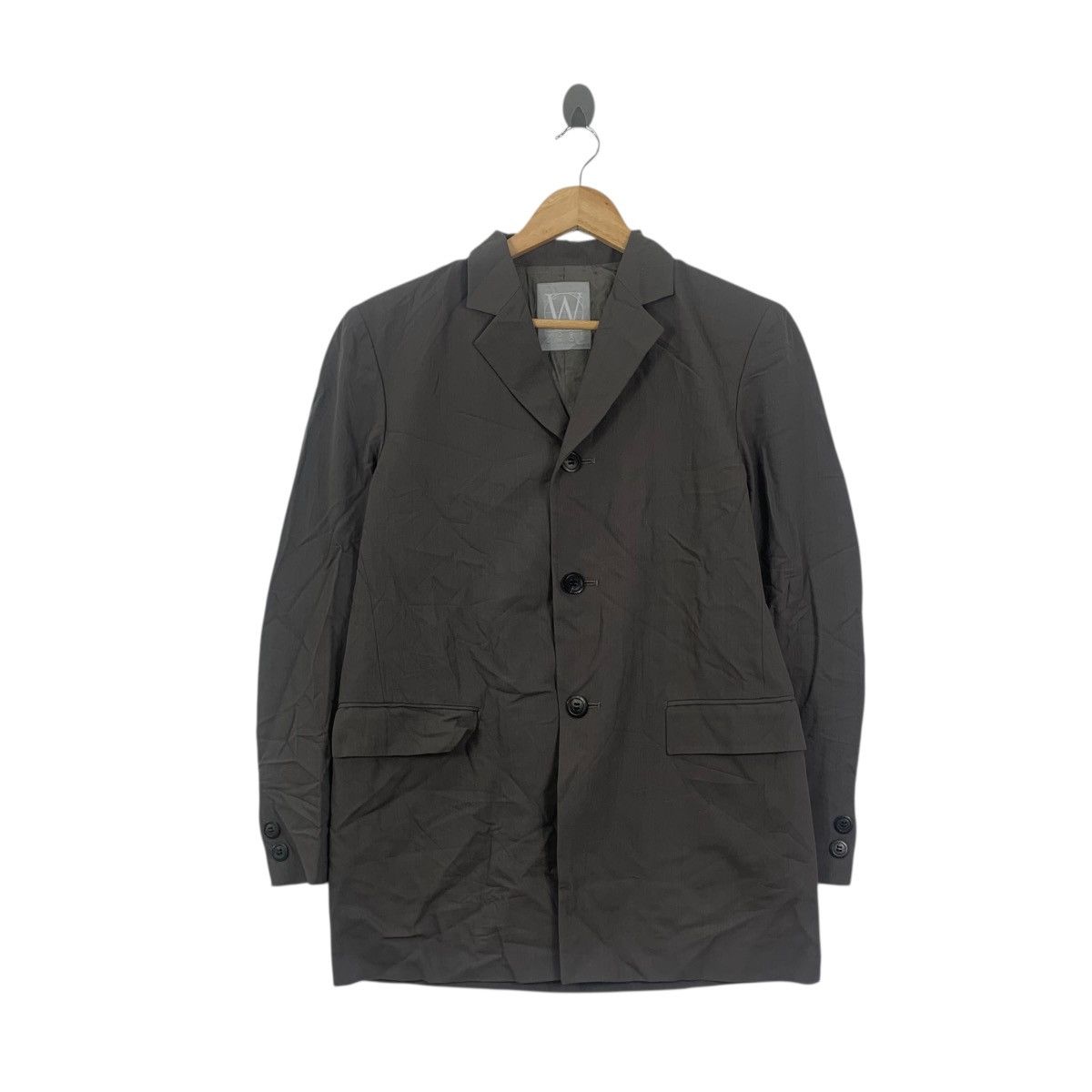 Yohji Yamamoto Vintage 80’ YOHJI YAMAMOTO WORKSHOP Collection Blazer Coat Size 34S - 1 Thumbnail
