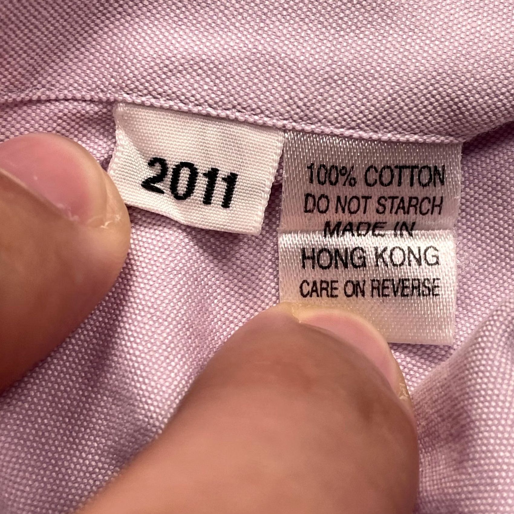 Pinko Ascot Chang Shirt Mens Large Pink Twill Long Sleeve Button Up French Cuff Shirt Womens? No, Mens. Size US L / EU 52-54 / 3 - 4 Thumbnail
