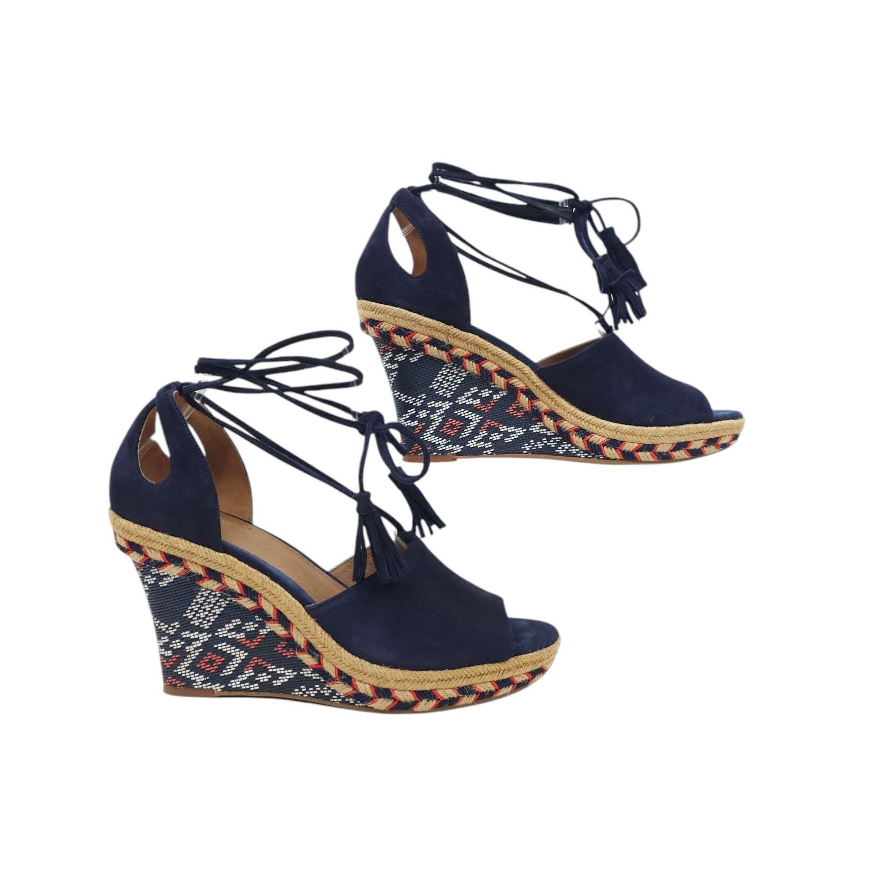 Other Cabi Isla Espadrille Wedge Sandals Womens 8 M Ankle Wrap Size US 8 / IT 38 - 2 Thumbnail