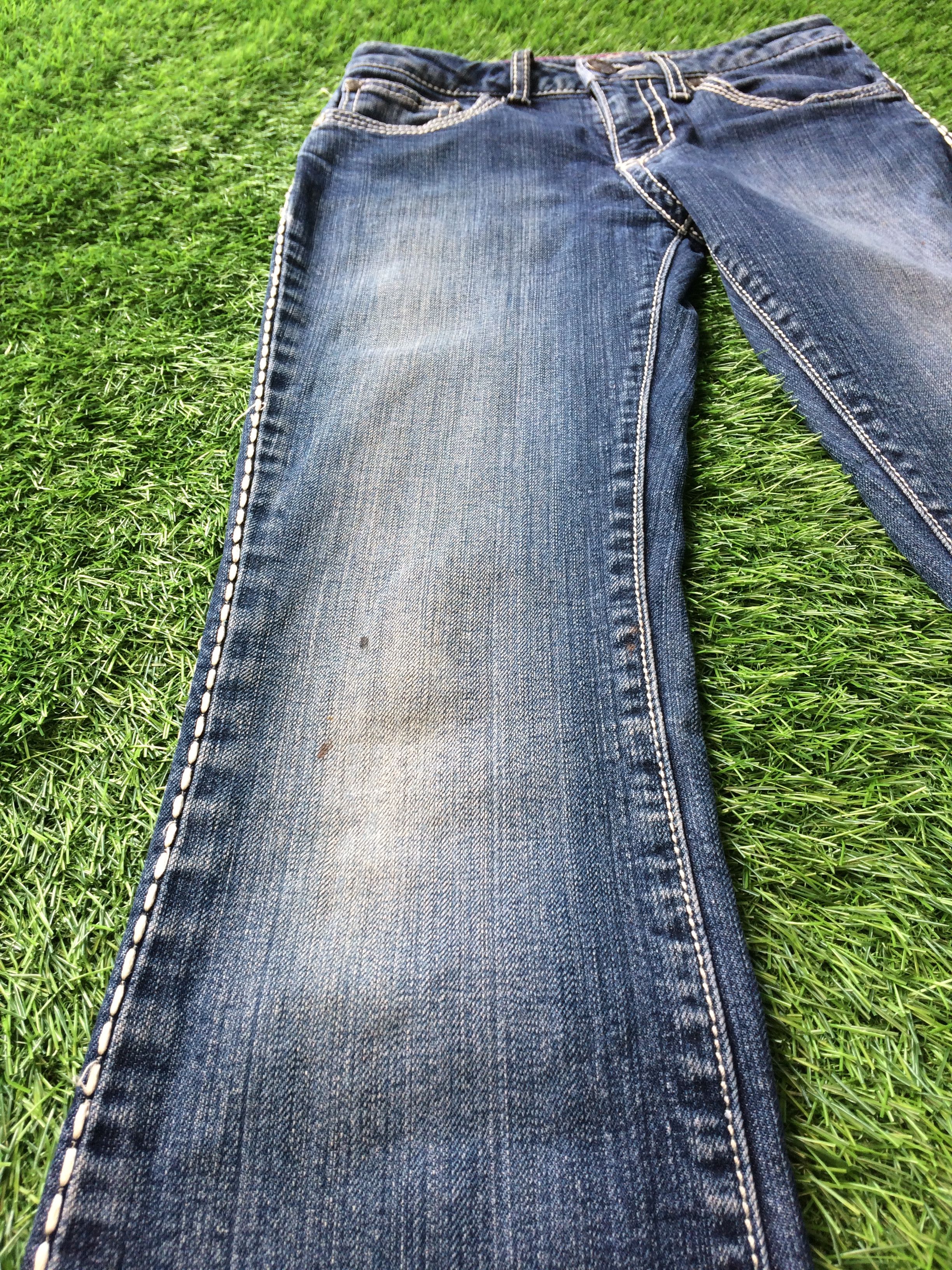 Japanese Brand Low Rise Bootcut Jeans D-793 Size 24" / US 00 / IT 34 - 7 Thumbnail