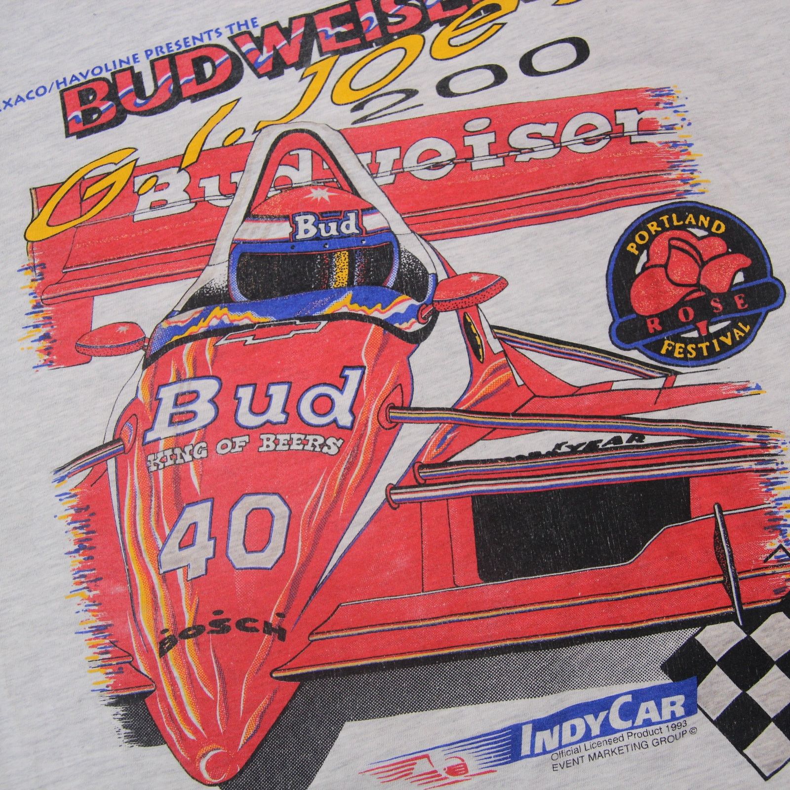 Vintage Vintage Budweiser G.I.Joe's 200 Portland Indy Car Racing Size US XL / EU 56 / 4 - 3 Thumbnail