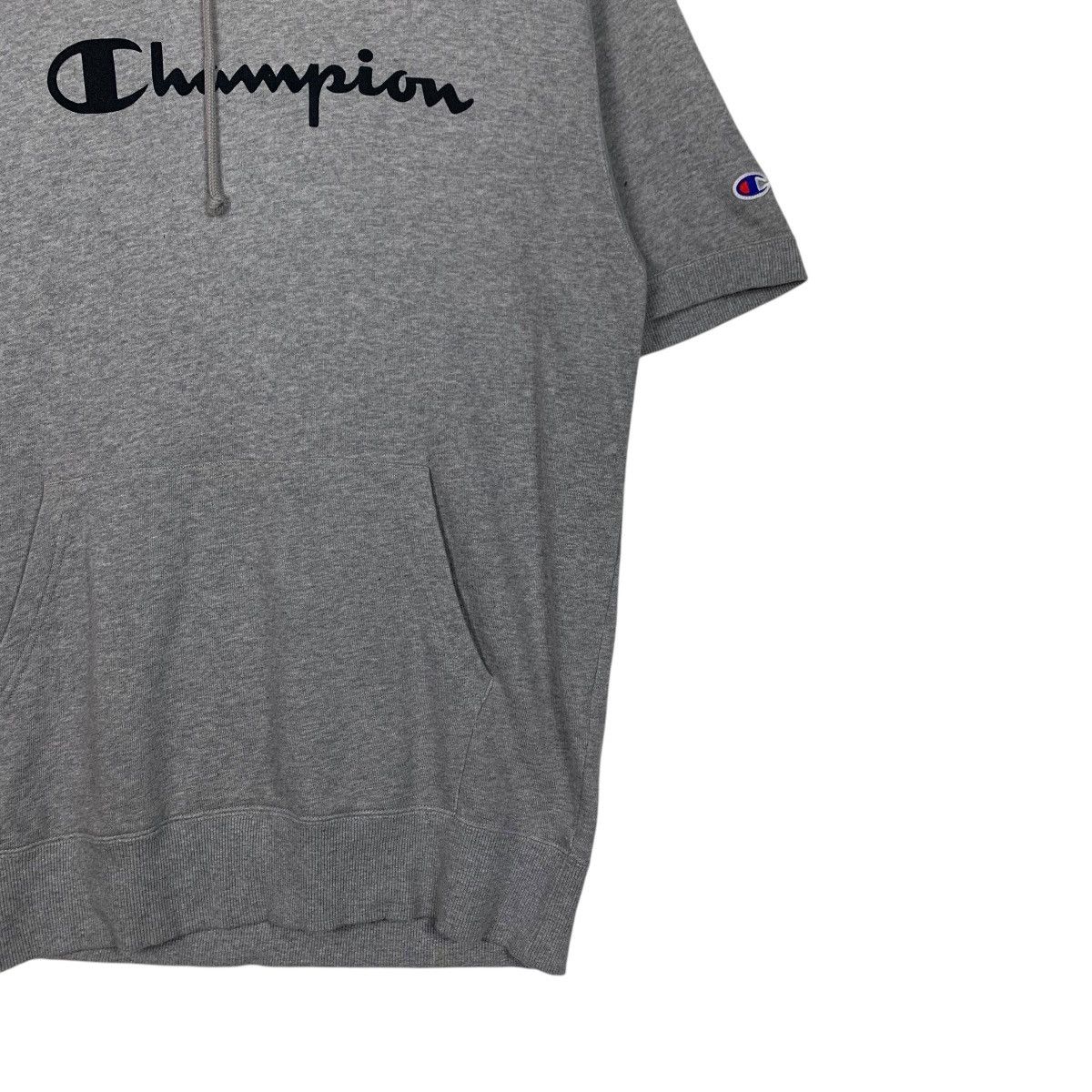 CHAMPION Big Logo Short Sleeve Hoodies Pullover #2014-C87
