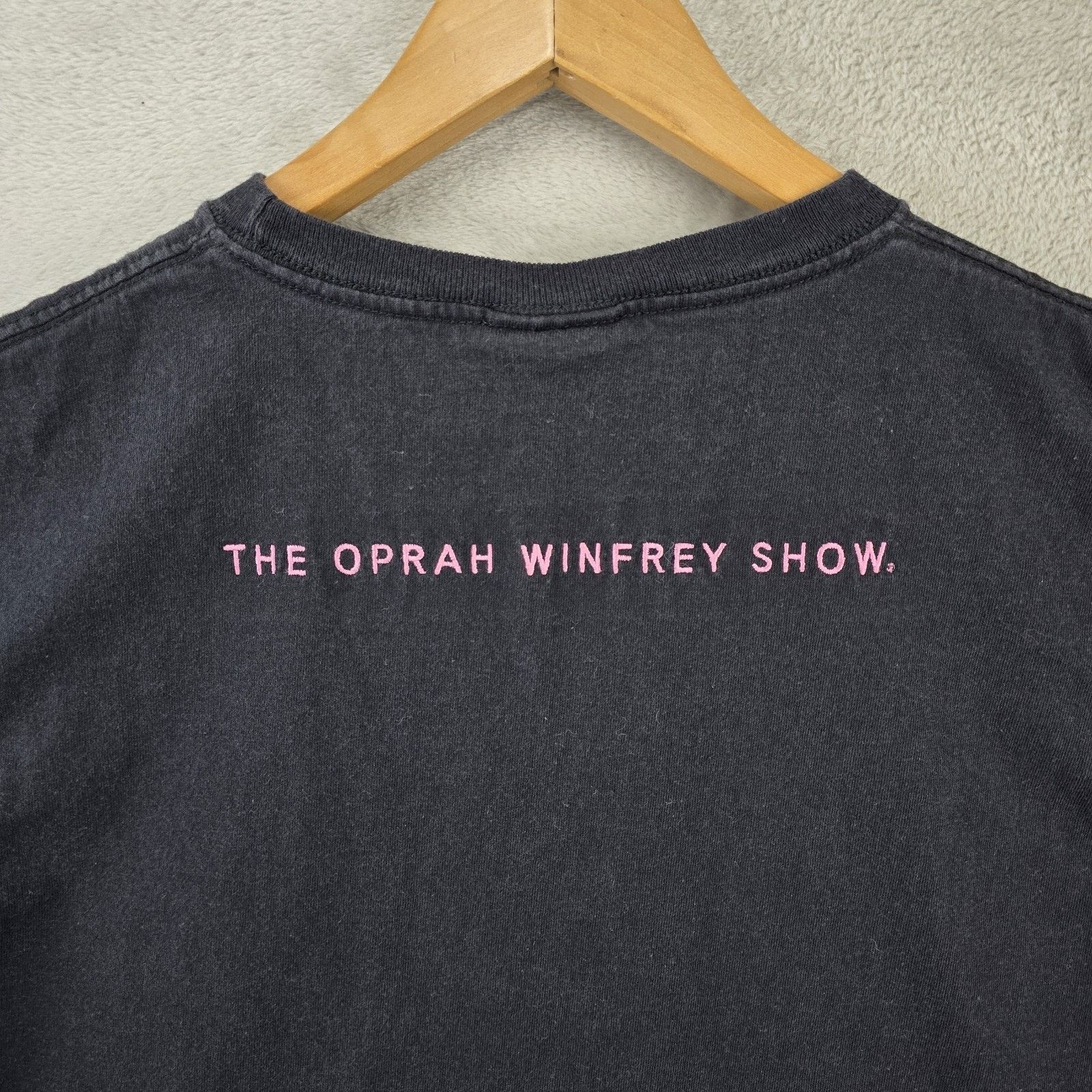 Gear for Sports Vintage The Oprah Winfrey Show Shirt Mens Medium Black 90s Size US M / EU 48-50 / 2 - 7 Thumbnail