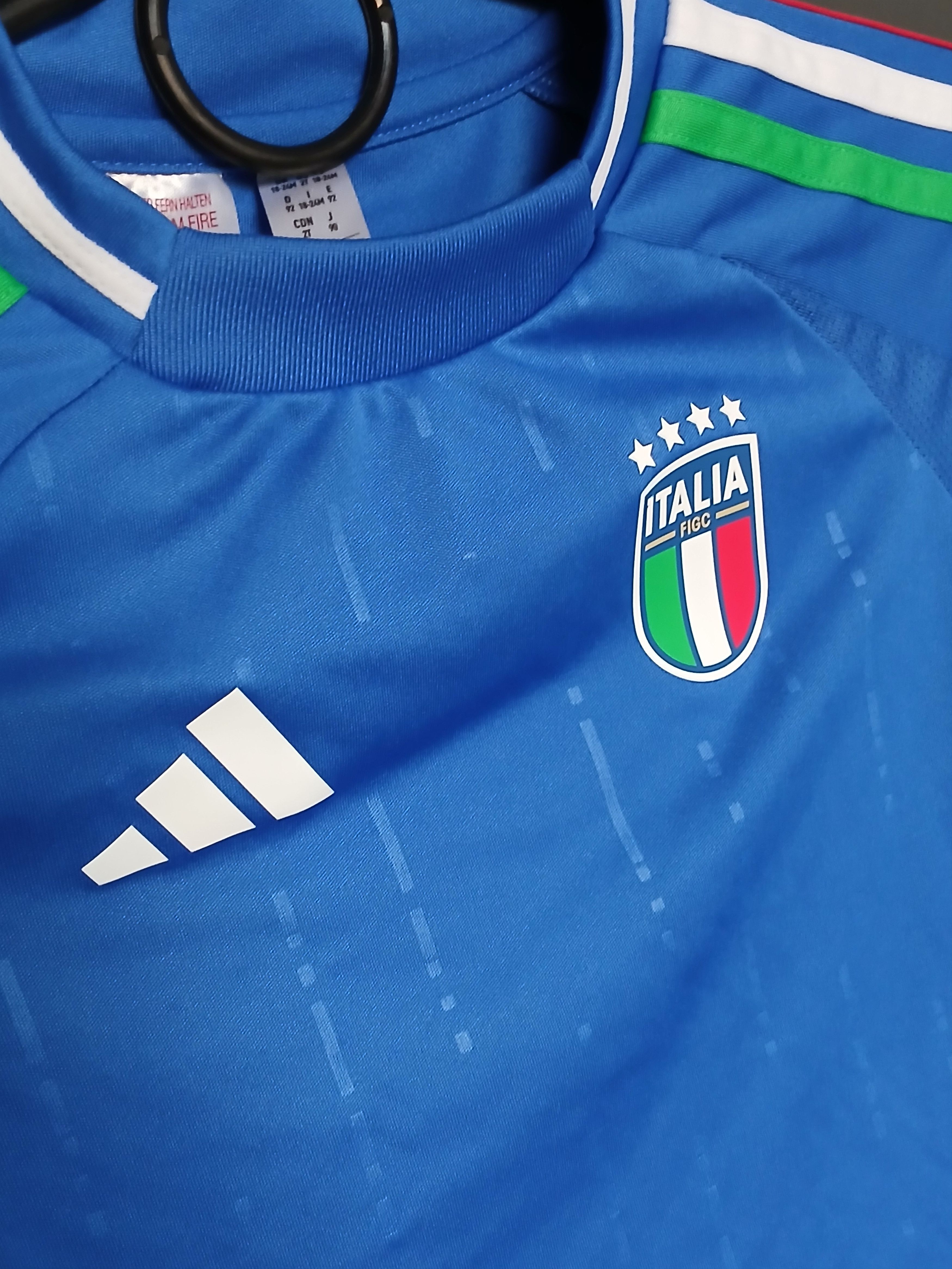 Adidas KIDS Italy National Team 24/25 Home Football Jersey T-Shirt Size US XXS / EU 40 - 3 Thumbnail