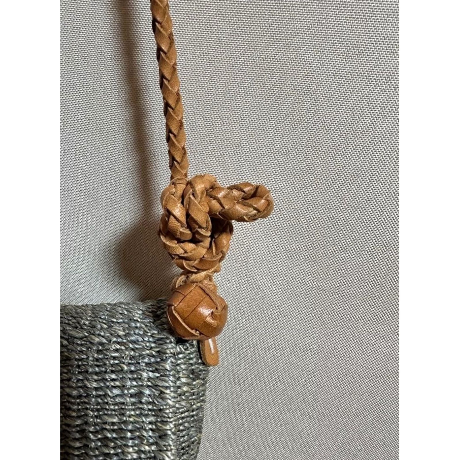 Polo Ralph Lauren Ralph Lauren Women Polo Raffia Mini Shoulder Bag Blue Limited Edition VHTF Desig Bag Size ONE SIZE - 6 Thumbnail