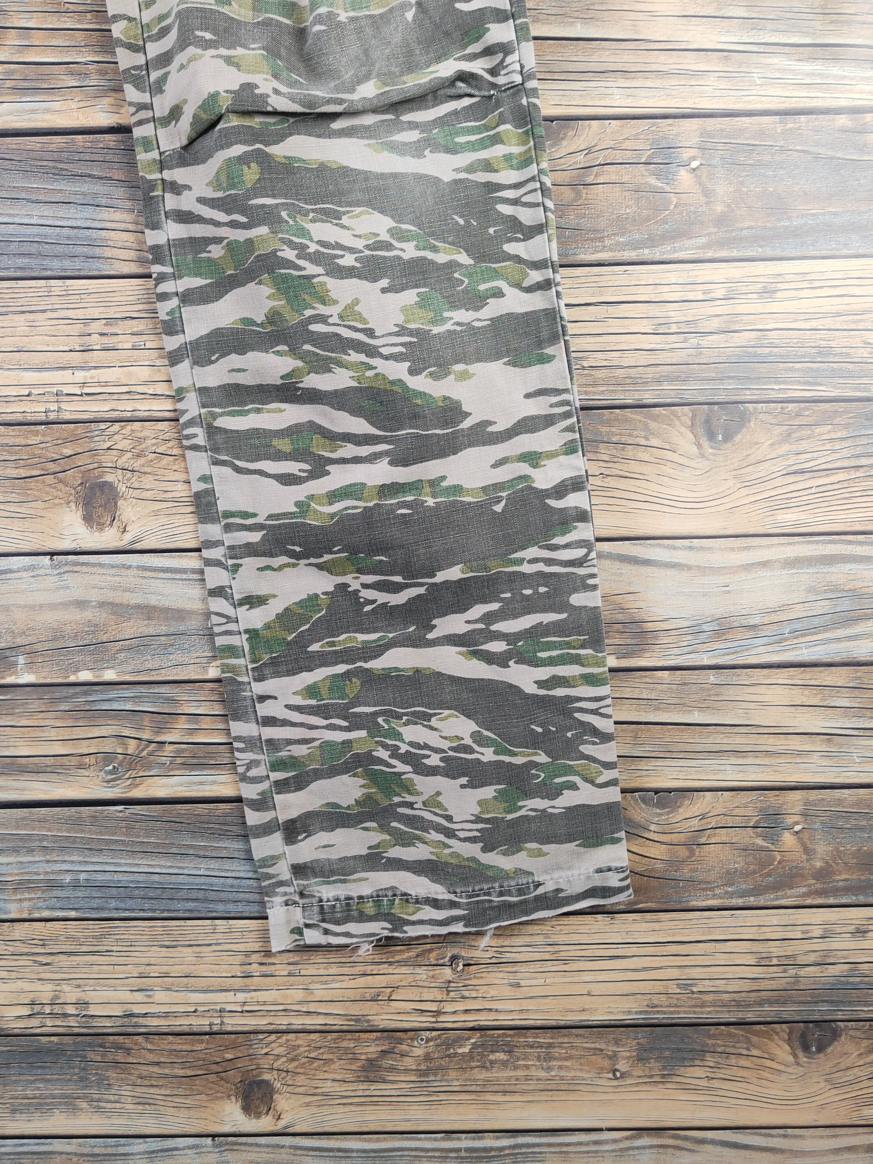 Johnbull DL Johnbull Camouflage Multipocket Casual Pants #sp46-287T Size US 32 / EU 48 - 6 Thumbnail