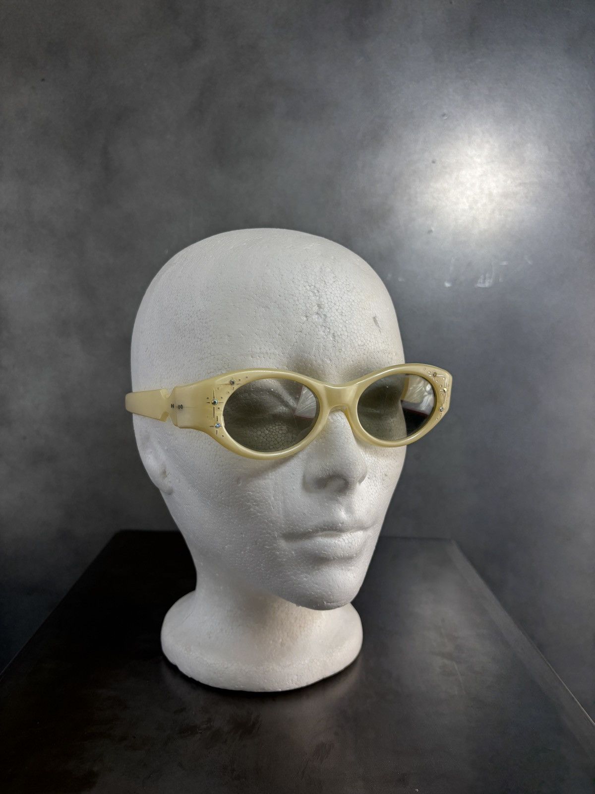 American Optical × Polaroid × Vintage 1950s Cool-Ray Polaroid Sunglasses 1960s Vintage Jewelled Size ONE SIZE - 13 Thumbnail