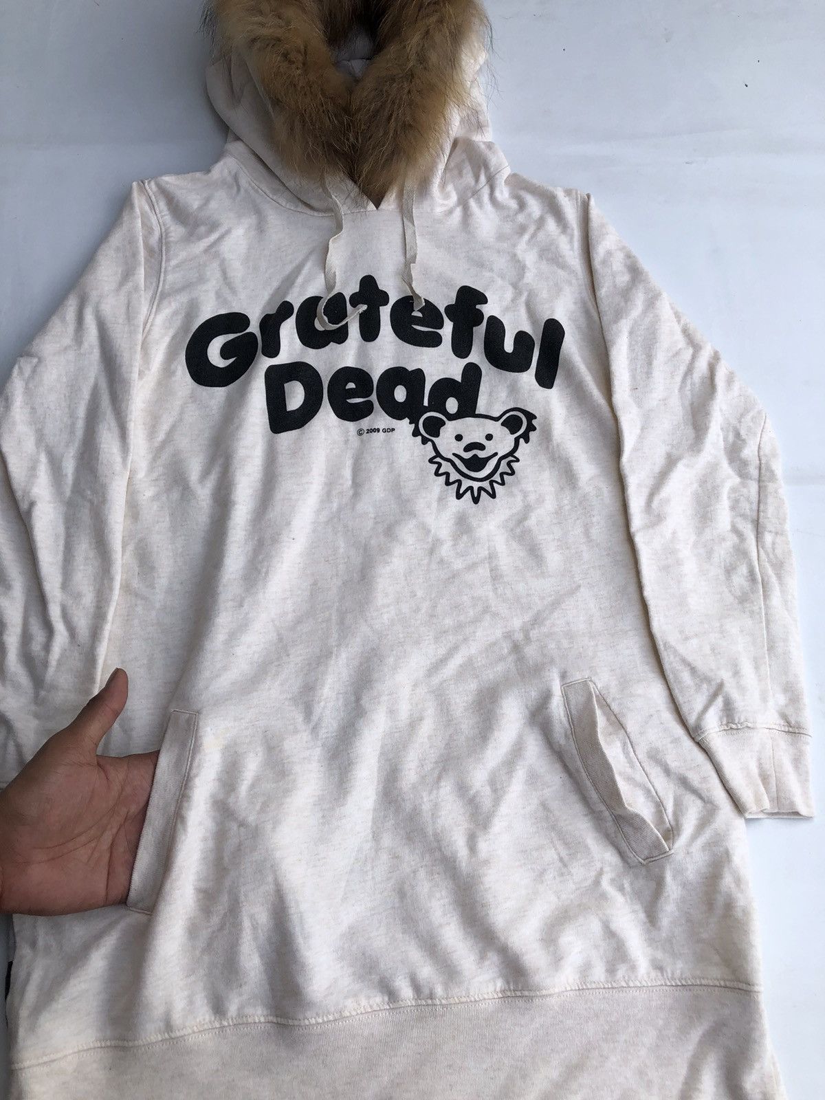 If Six Was Nine Grateful dead Fur Hoodie Pyschedelic Style Size US M / EU 48-50 / 2 - 3 Thumbnail