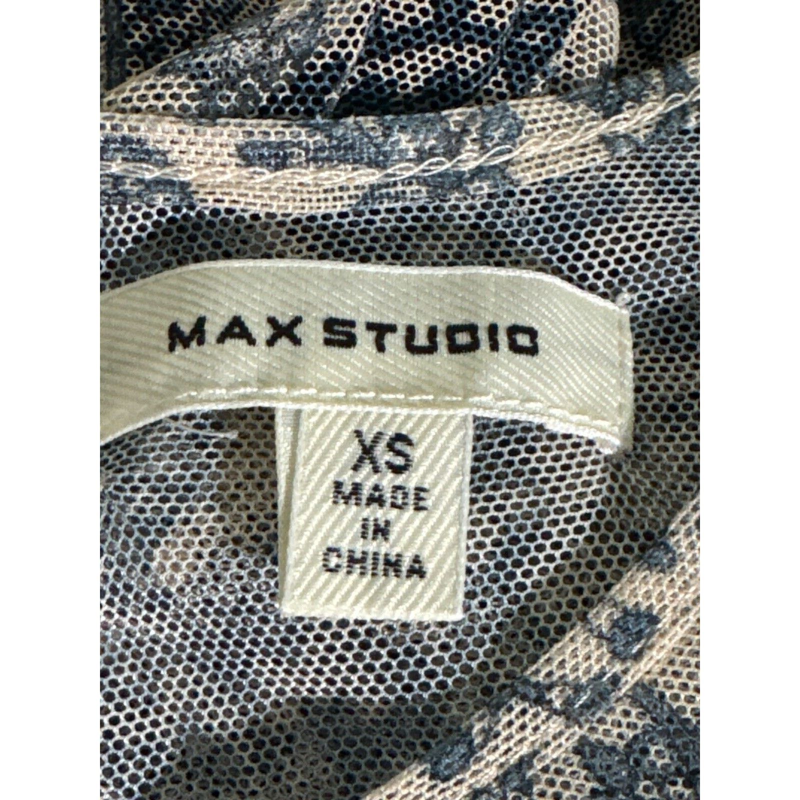 Other Max Studio Shirt Sheer Blouse Floral Short Sleeve Ruffle XS Size XS / US 0-2 / IT 36-38 - 7 Thumbnail