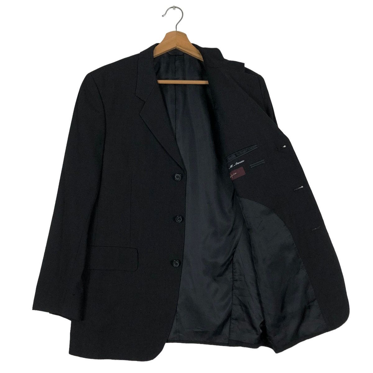 Yohji Yamamoto 🔥AAR YOHJI YAMAMOTO COATS STRIPED DOUBLE BREASTS Size US S / EU 44-46 / 1 - 11 Thumbnail