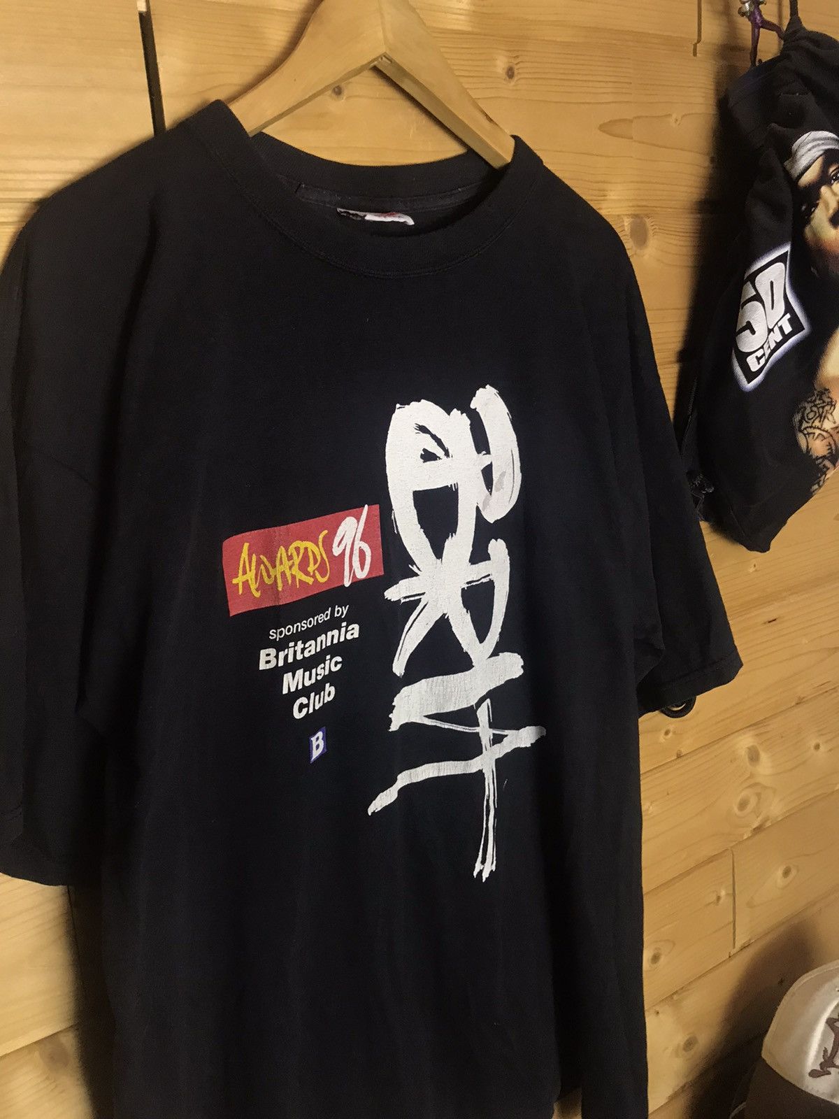 Band Tees Vintage 1996 Britannia music club awards t-shirt Size US XL / EU 56 / 4 - 3 Thumbnail