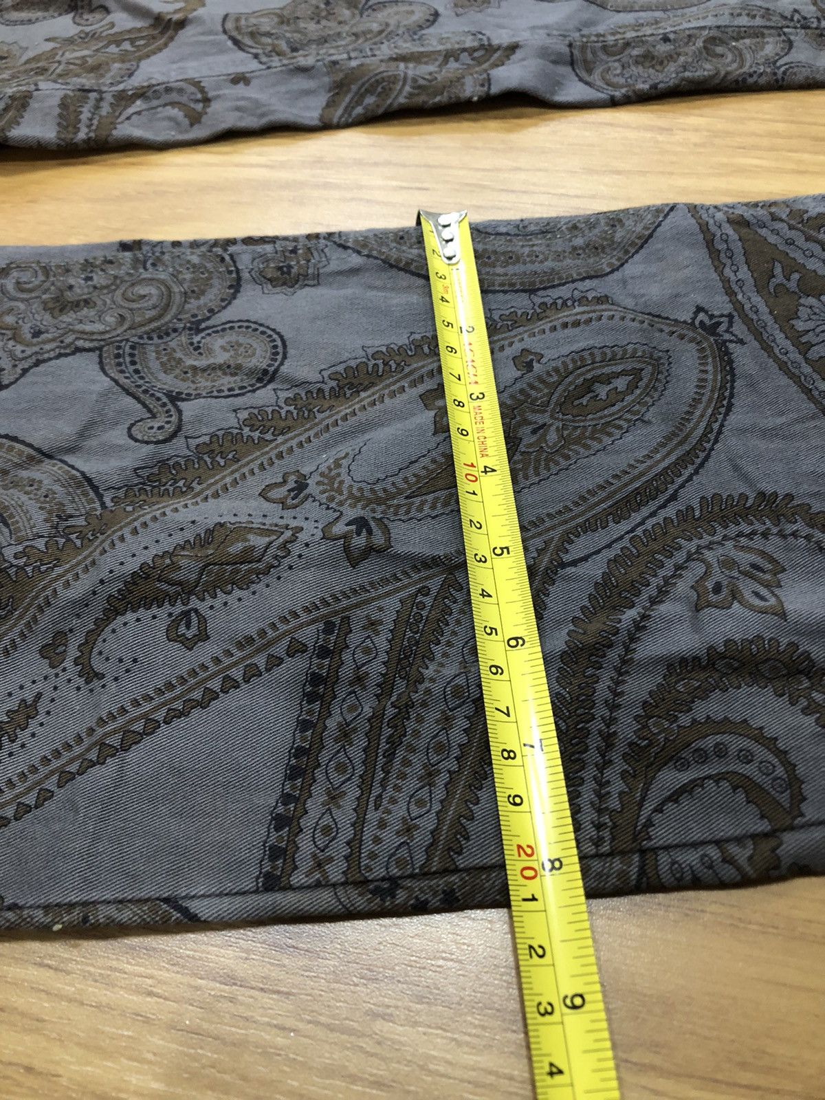 Japanese Brand Kei Hayama Plus Japanese Paisley Pant Size US 30 / EU 46 - 17 Thumbnail