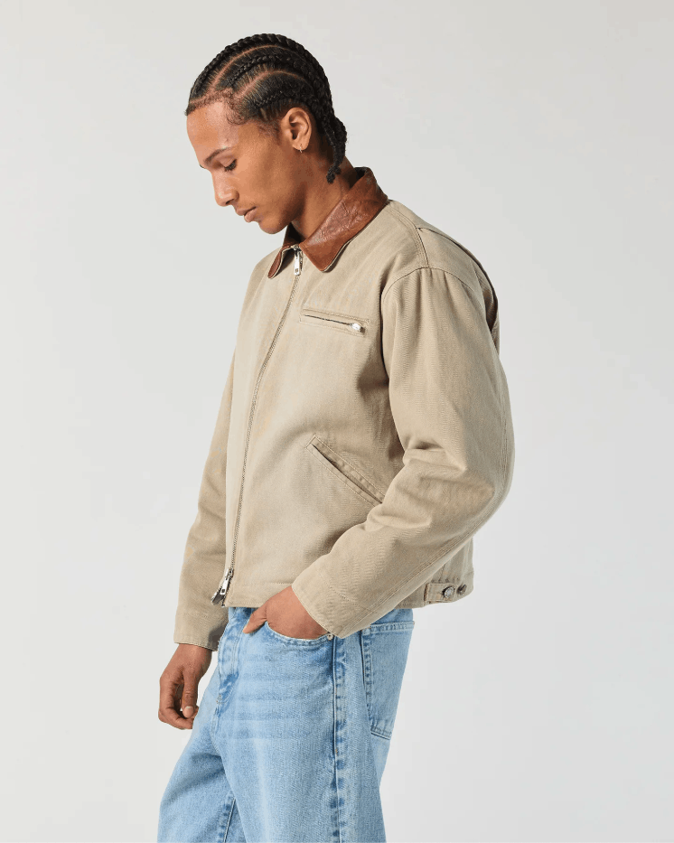 Ronning Ronning Work Jacket in Washed Sand Size US XS / EU 42 / 0 - 1 Thumbnail