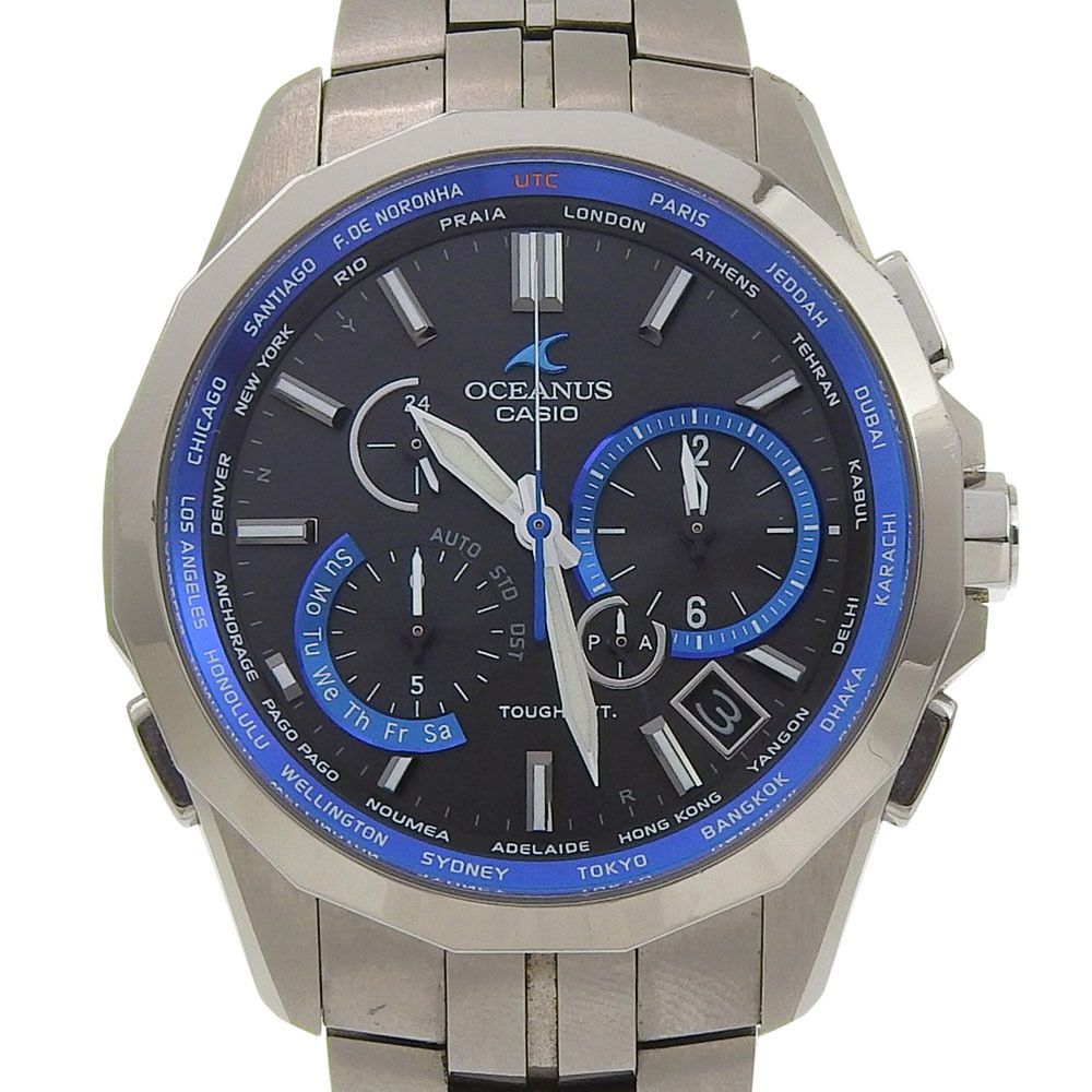 Other CASIO OCEANUS Manta Titanium Watch Metal Quartz OCW-S2400 DUTY FREE for USA