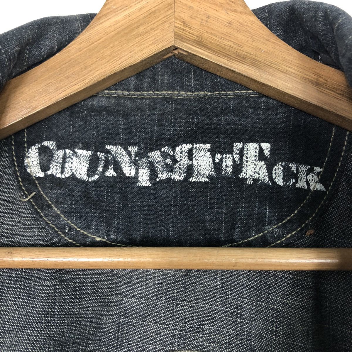 Japanese Brand 📌Vintage Biker Jacket Punk Design Counter Attack Size US M / EU 48-50 / 2 - 15 Thumbnail