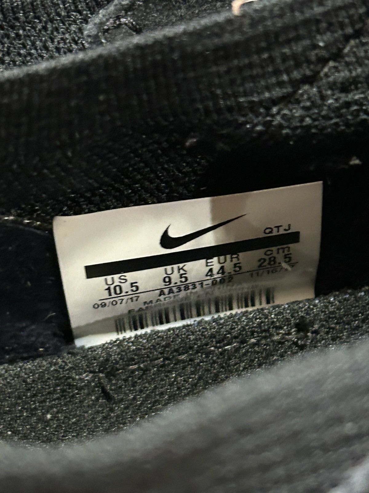 Nike Nike Air Vapormax ‘Off-White Black’ Size US 10.5 / EU 43-44 - 5 Thumbnail