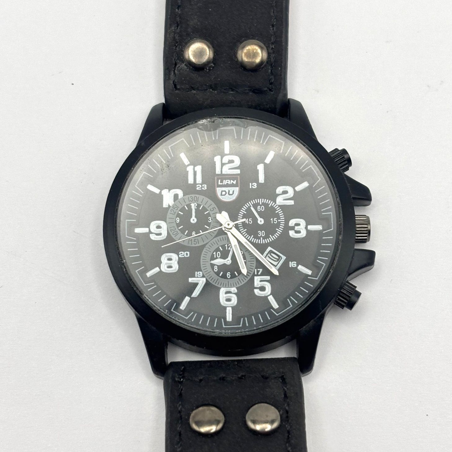 Other Black Men's Watch Size ONE SIZE - 2 Thumbnail