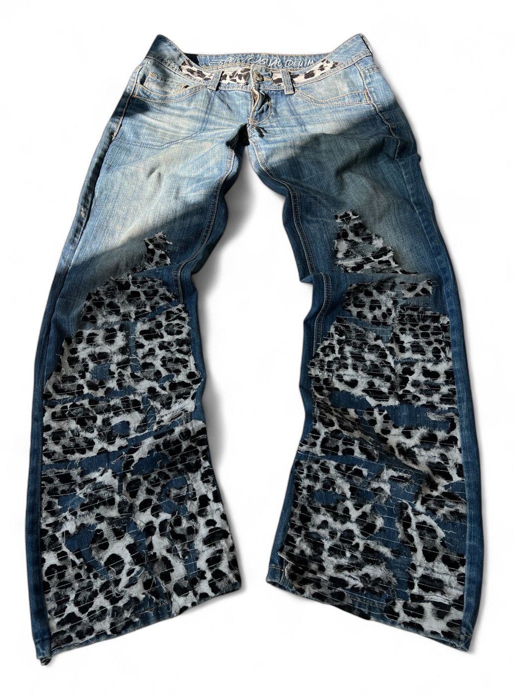 Esprit Casual denim jeans vintage handmade Size 24" / US 00 / IT 34 - 1 Thumbnail