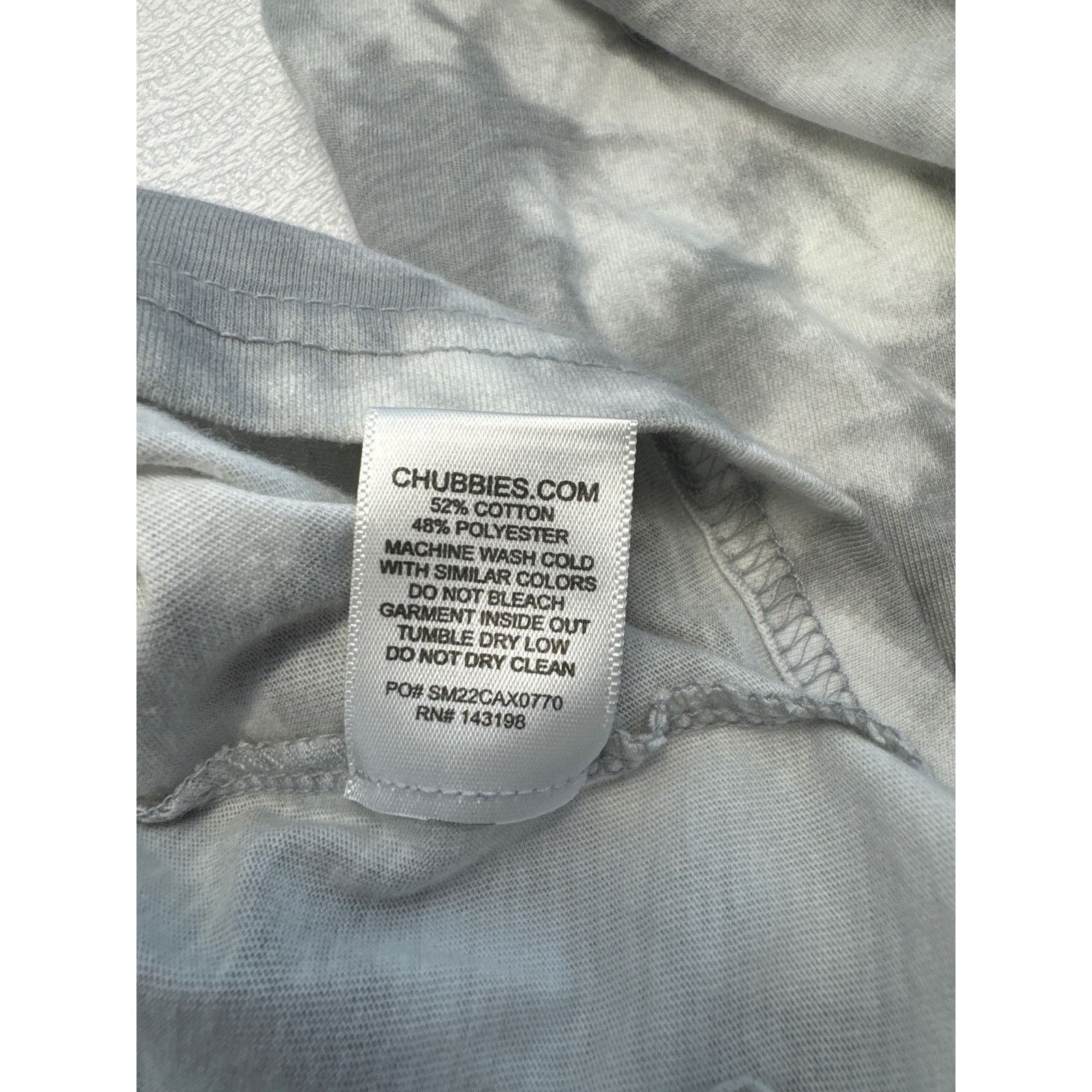 Chubbies Chubbies NWT Gray “Marbled Mountain” Longsleeve Tee men sz M Size US M / EU 48-50 / 2 - 7 Thumbnail
