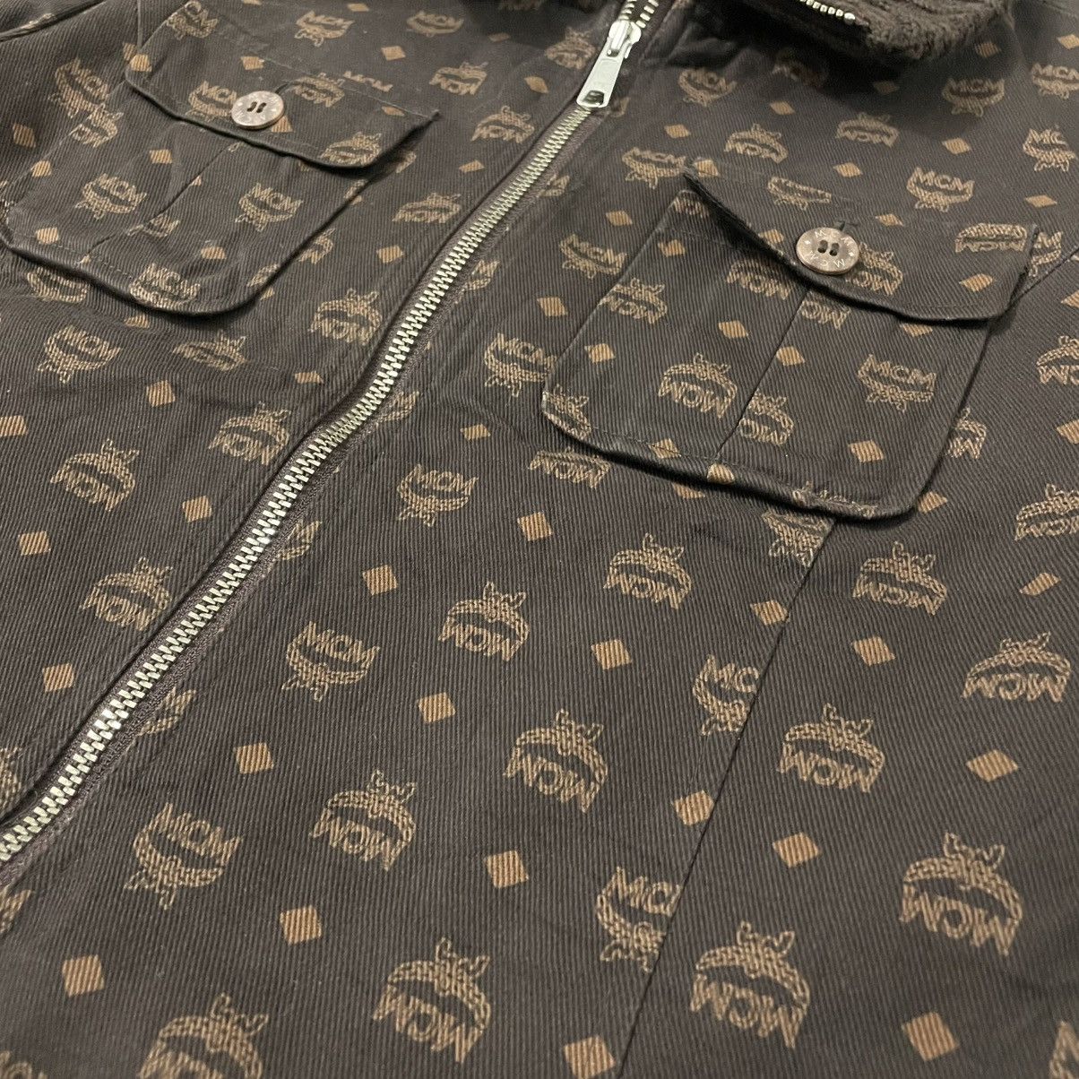 MCM Vinatge MCM Monogram Bomber Jacket Size US M / EU 48-50 / 2 - 4 Thumbnail
