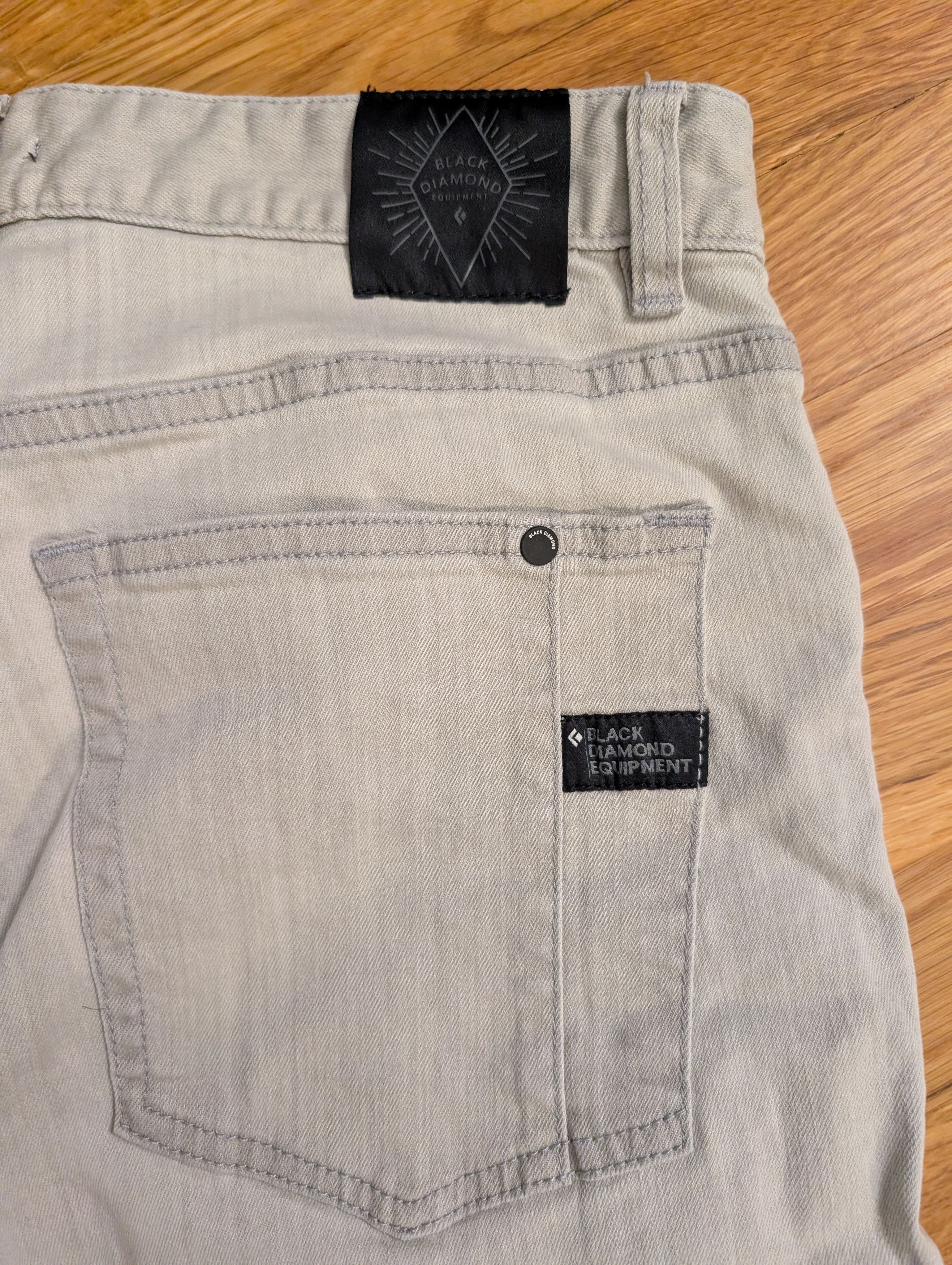 Black Diamond Black Diamond Men Light Grey Pants Size US 30 / EU 46 - 3 Thumbnail