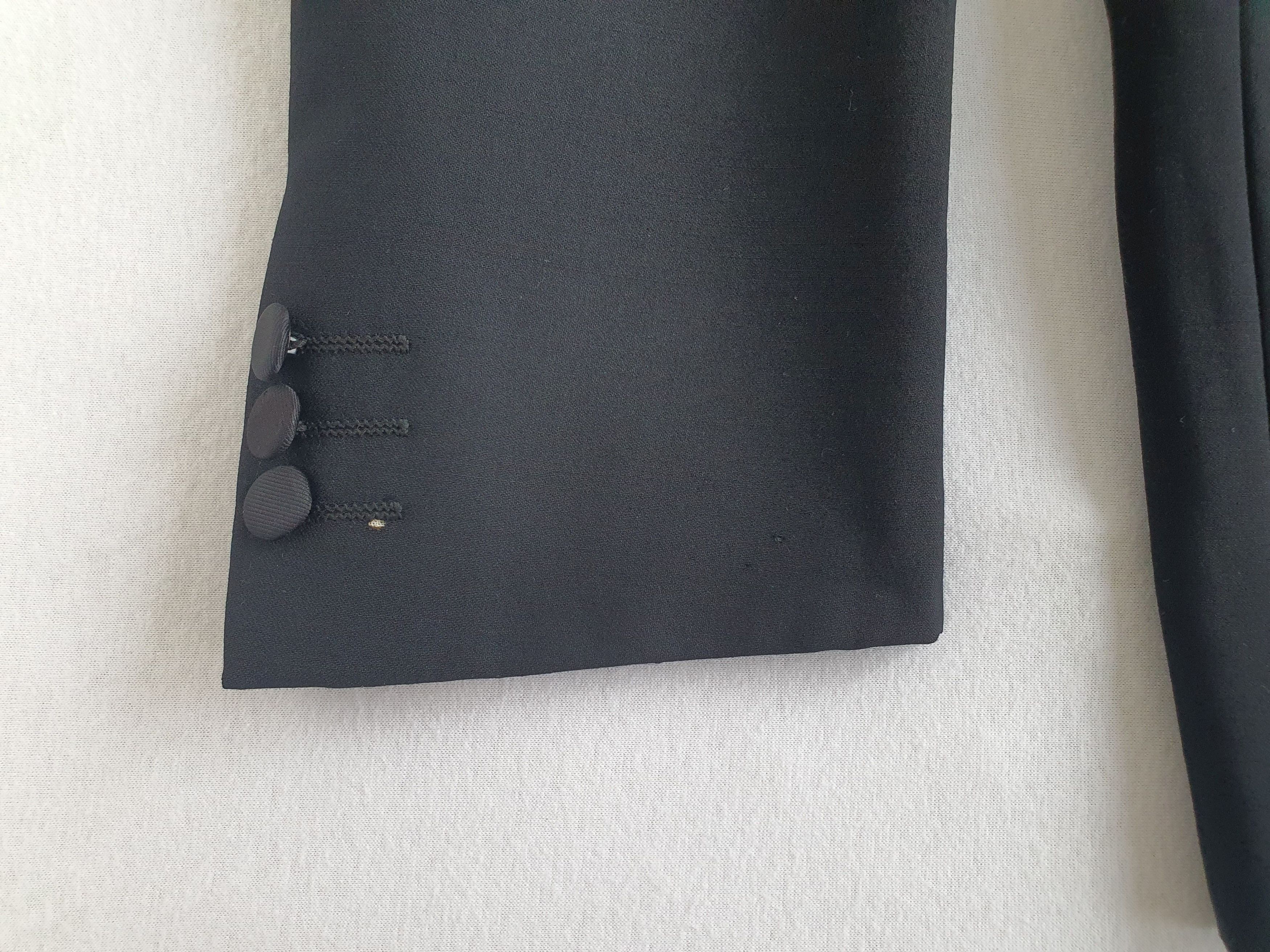 Giorgio Armani MANI - Vintage (90s) Dinner Jacket Tuxedo - Sz US 37 Size 38S - 11 Thumbnail