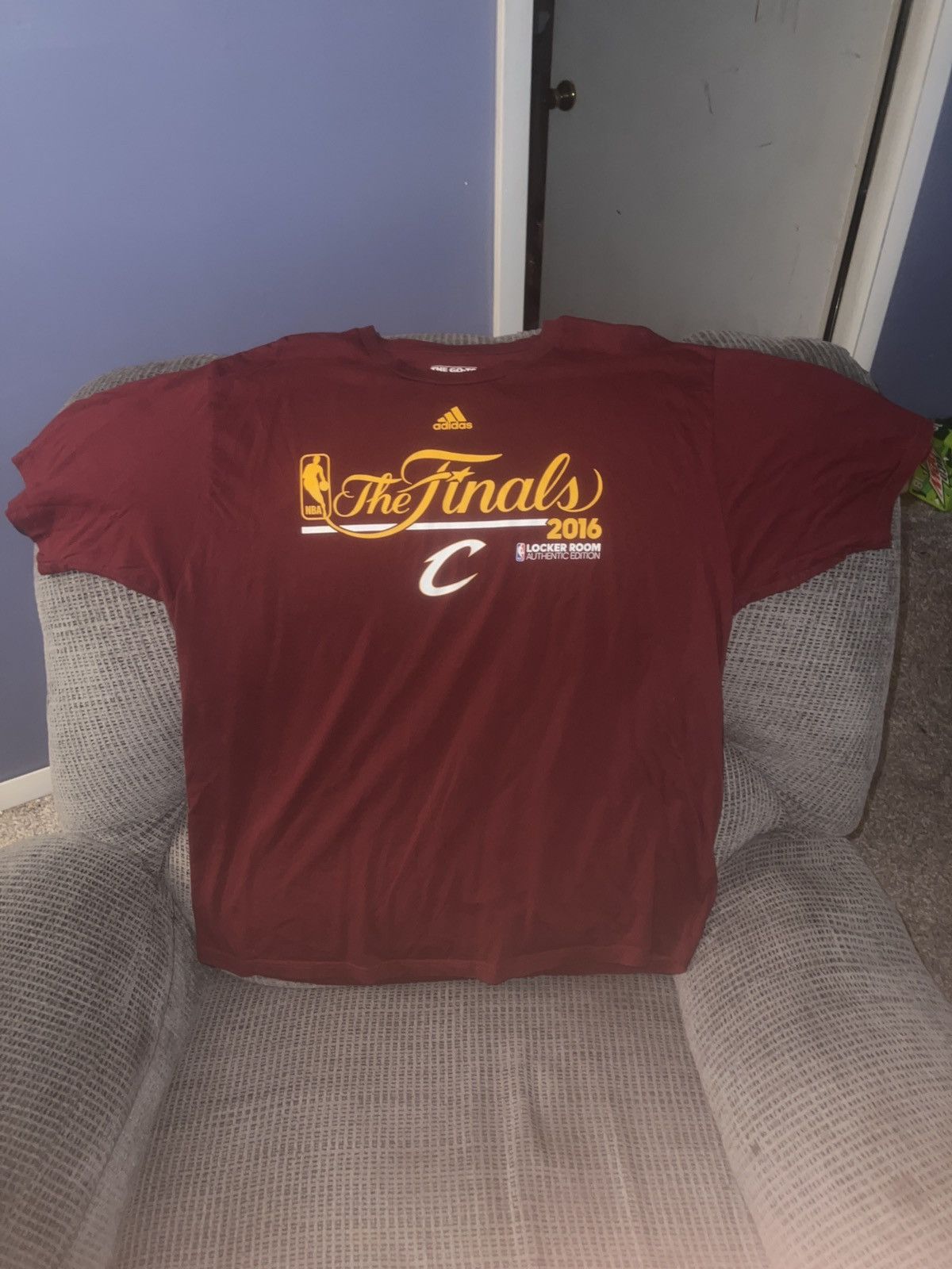 Adidas Adidas NBA The Finals 2016 Locker Room Authentic Edition Tee Size US XXL / EU 58 / 5 - 1 Thumbnail